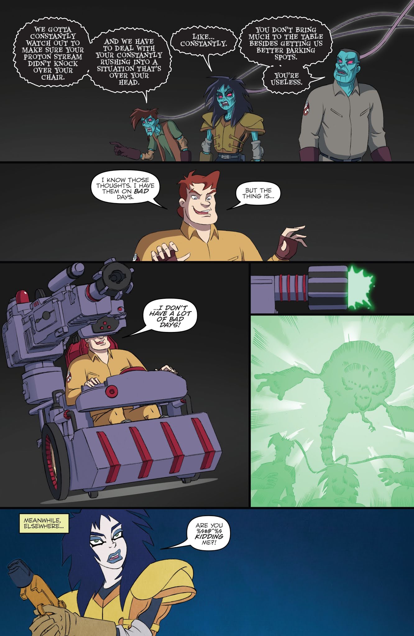 Read online Ghostbusters: Crossing Over comic -  Issue #6 - 18