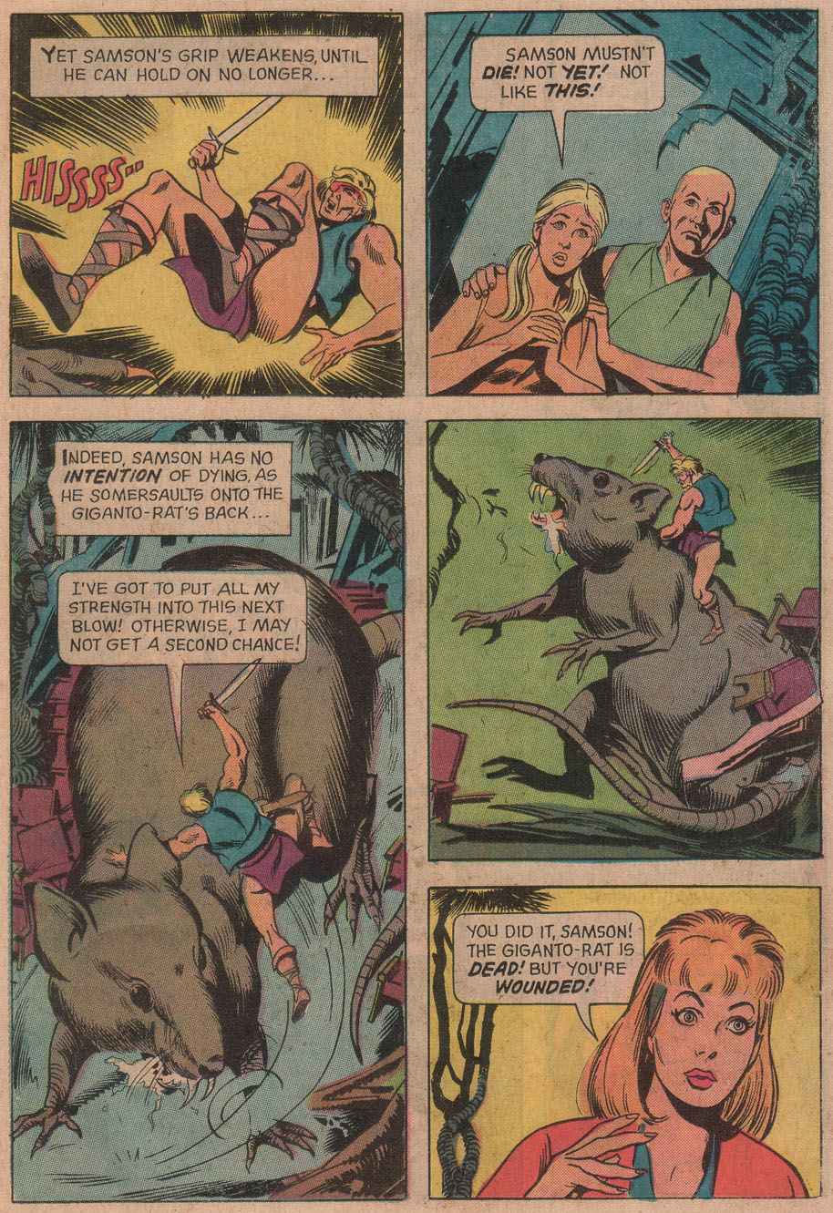 Read online Mighty Samson (1964) comic -  Issue #25 - 15