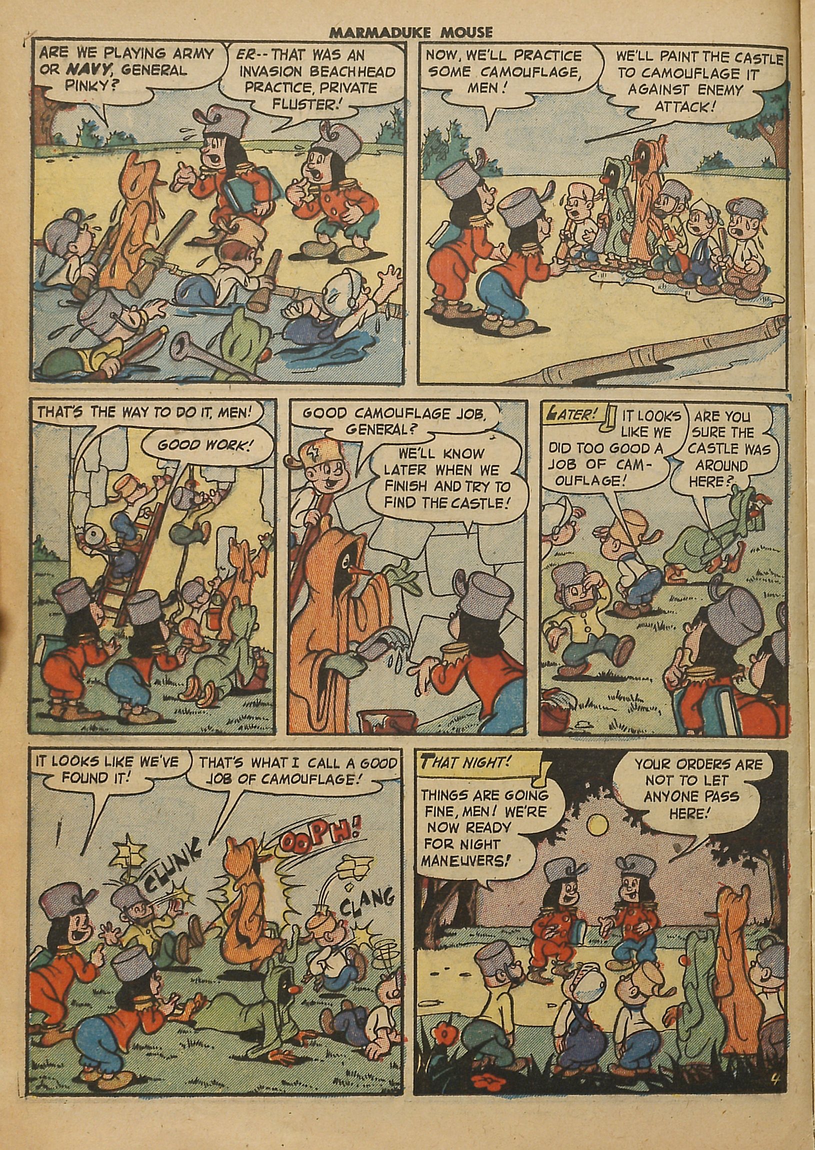 Read online Marmaduke Mouse comic -  Issue #37 - 12