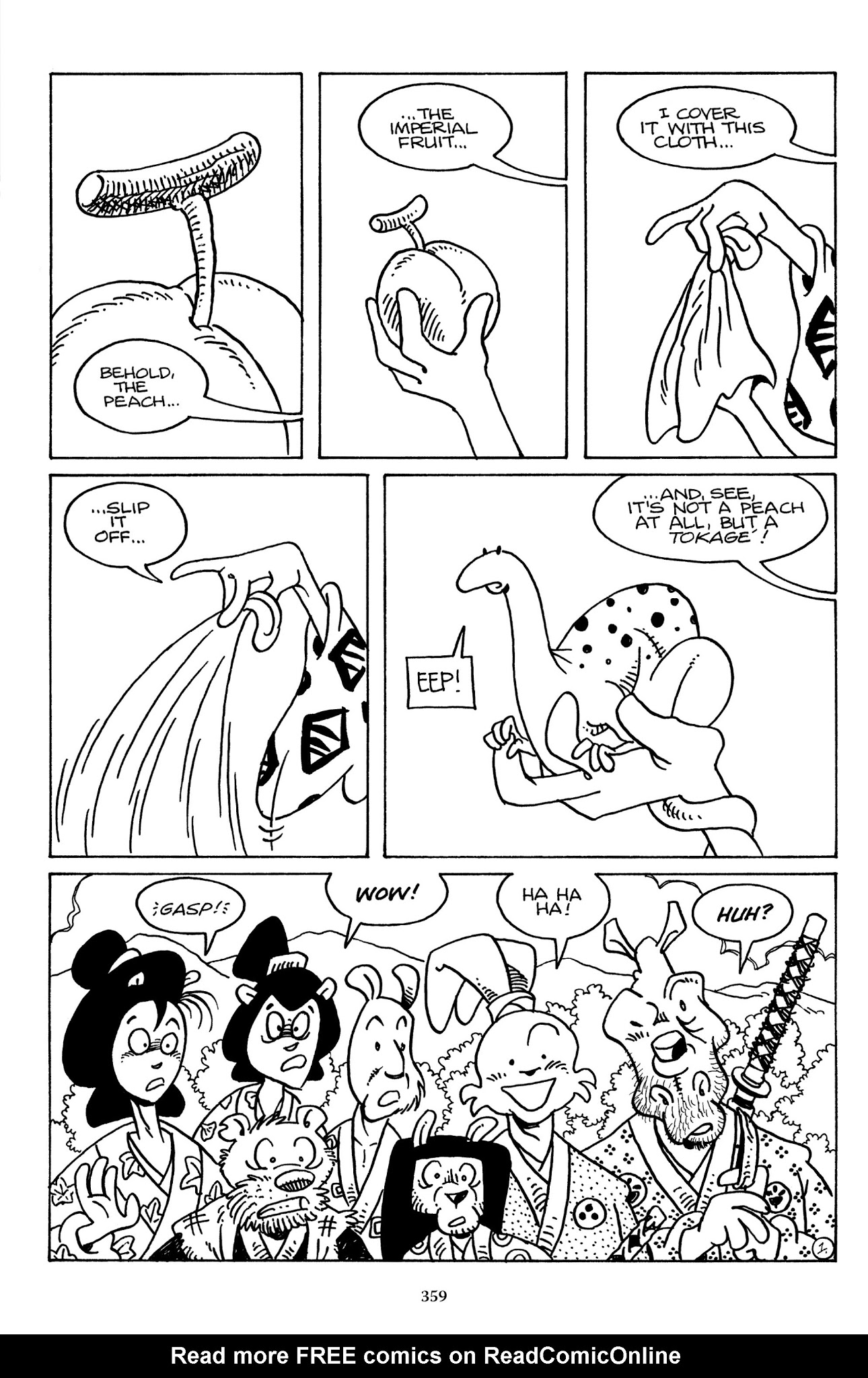 Read online The Usagi Yojimbo Saga comic -  Issue # TPB 6 - 357