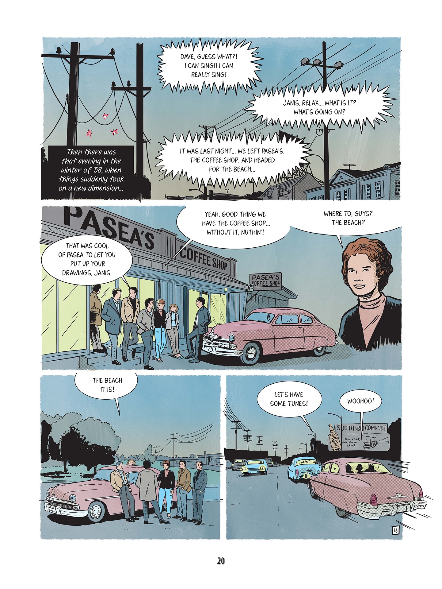 Read online Love Me Please!: The Story of Janis Joplin comic -  Issue # TPB (Part 1) - 21