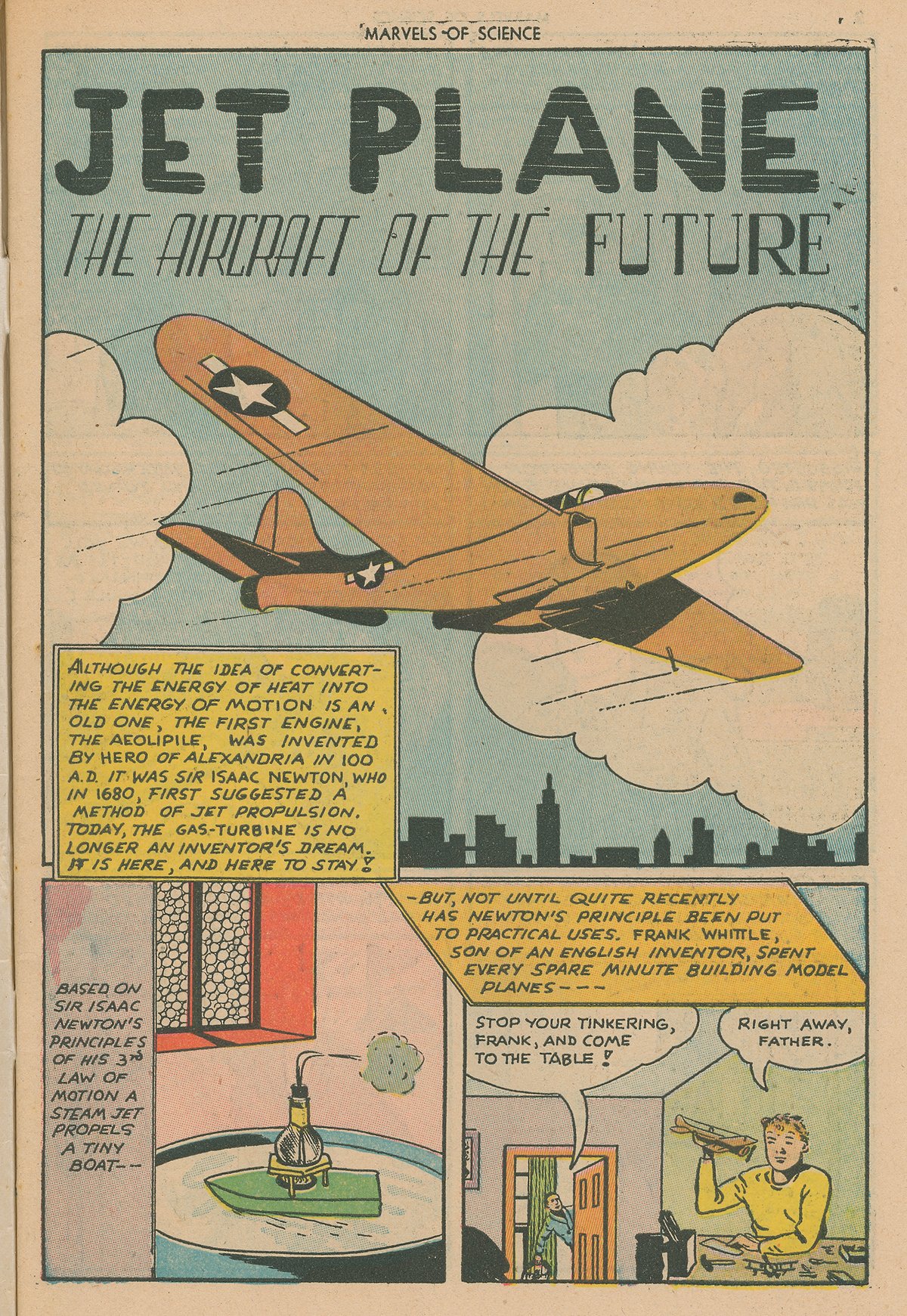 Read online Marvels Of Science comic -  Issue #1 - 3
