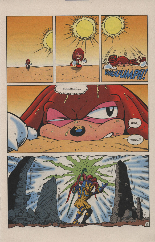 Read online Sonic's Friendly Nemesis, Knuckles comic -  Issue #2 - 19