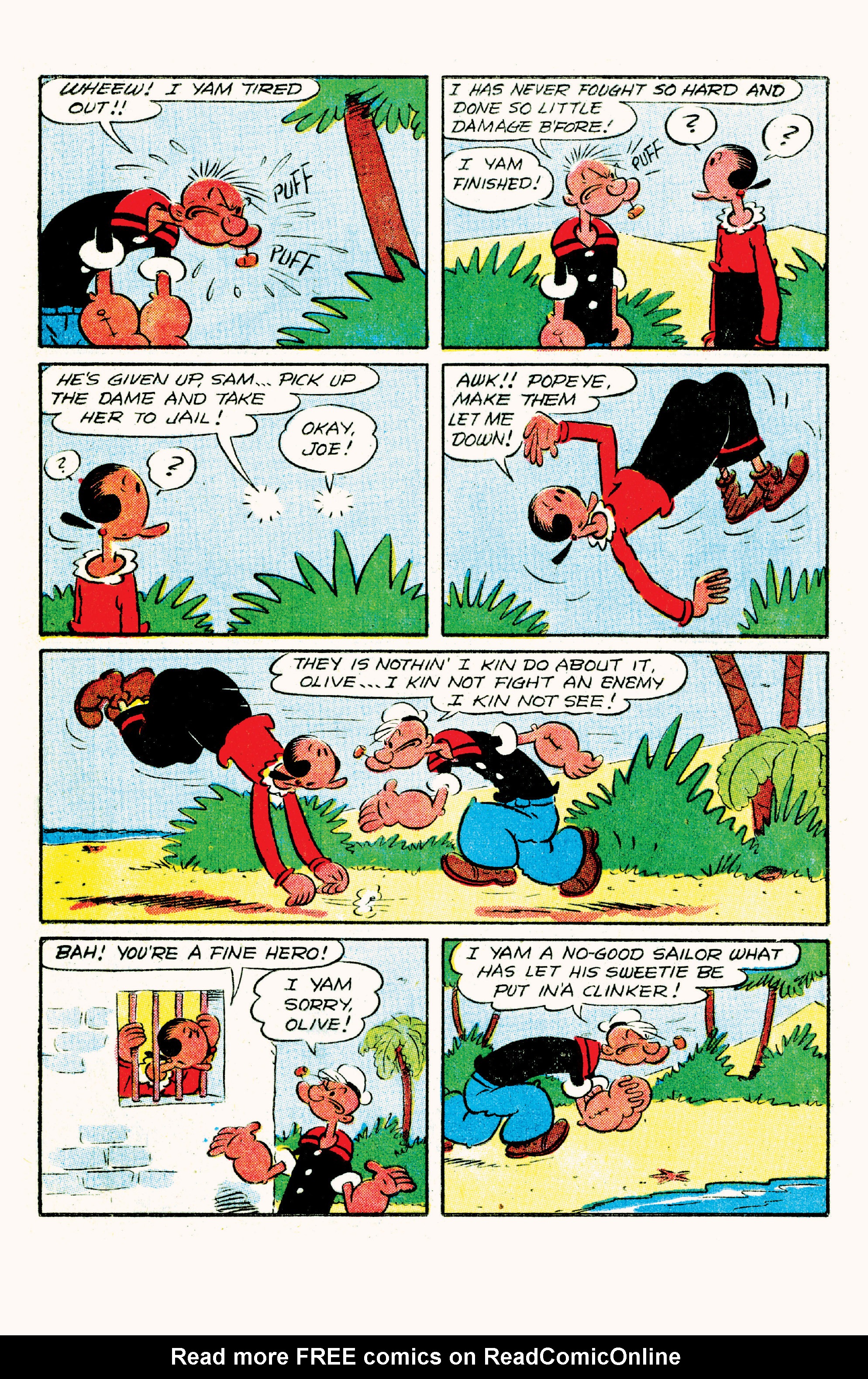 Read online Classic Popeye comic -  Issue #34 - 13