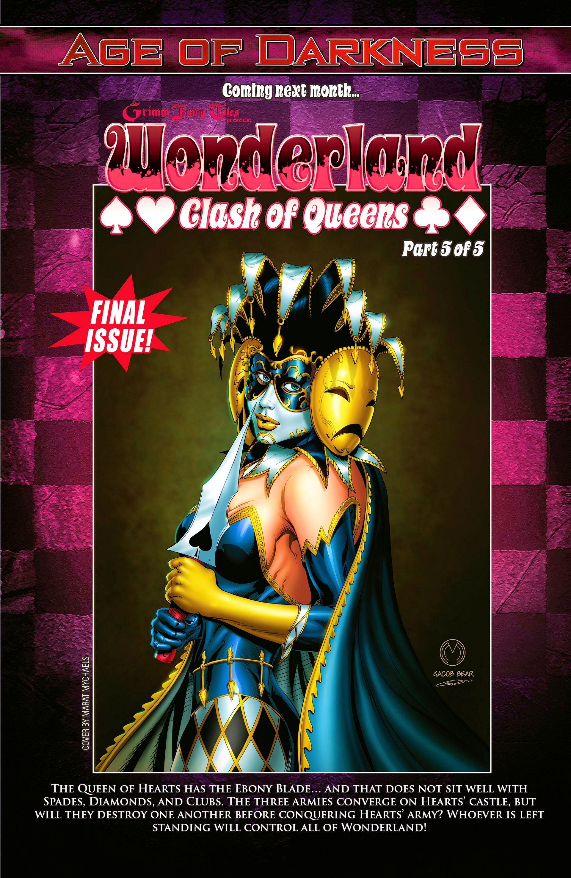 Read online Grimm Fairy Tales presents Wonderland: Clash of Queens comic -  Issue #4 - 26