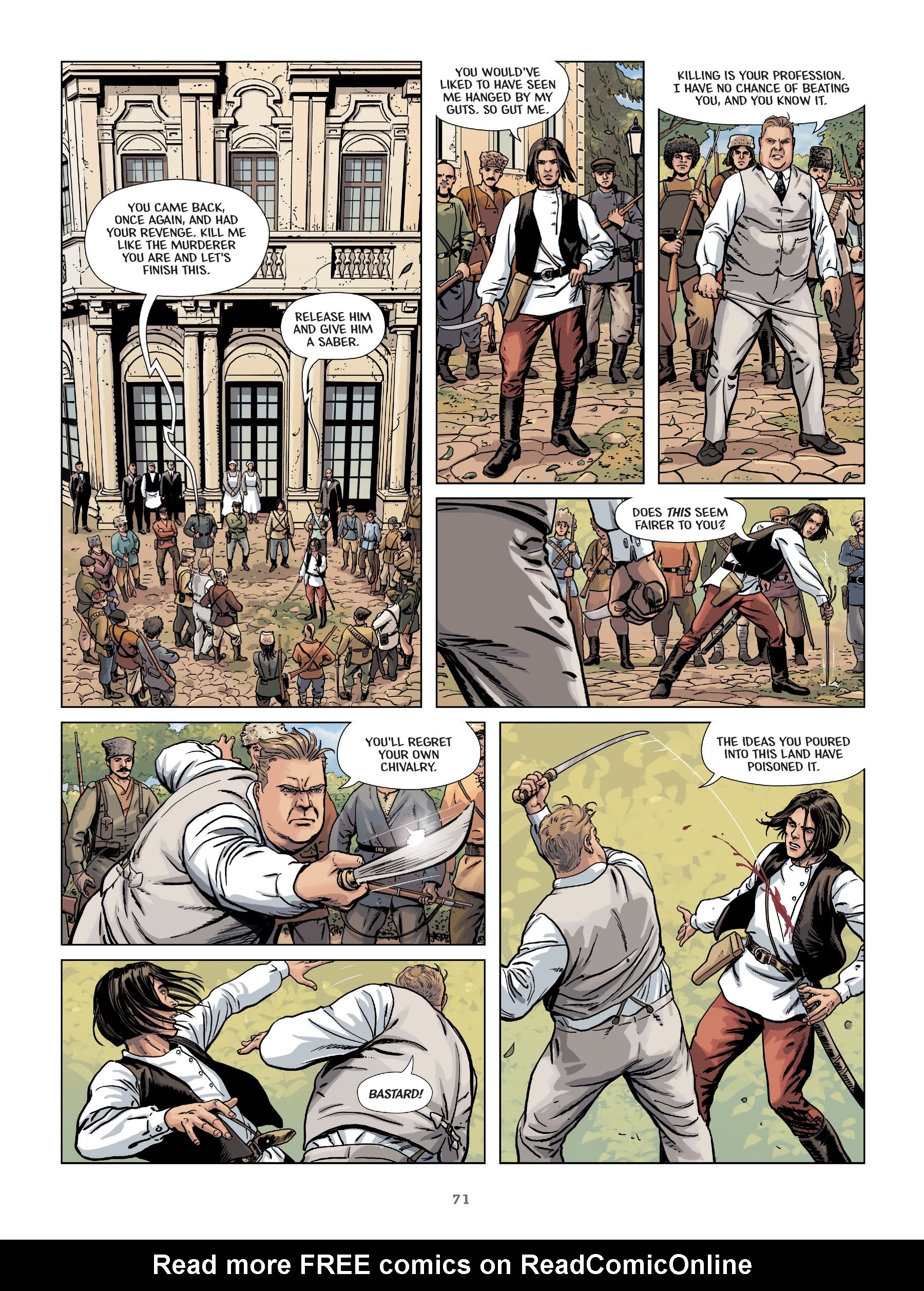 Read online Makhno: Ukrainian Freedom Fighter comic -  Issue # TPB - 72
