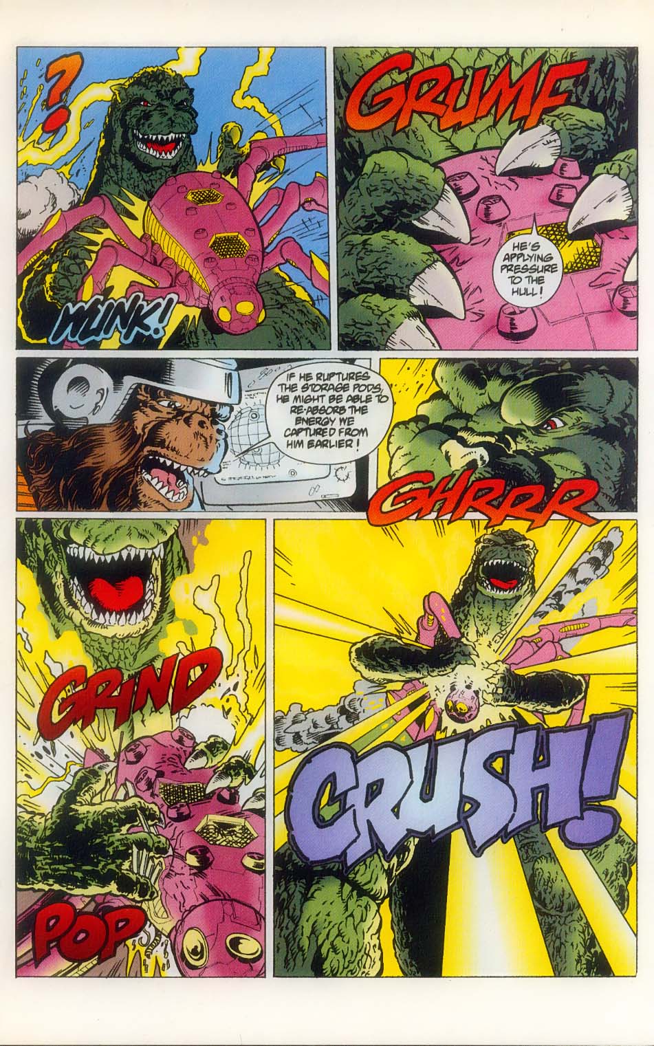 Read online Godzilla (1995) comic -  Issue #8 - 21