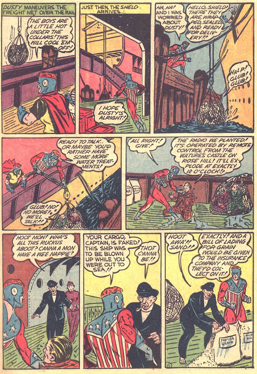 Read online Pep Comics comic -  Issue #11 - 13