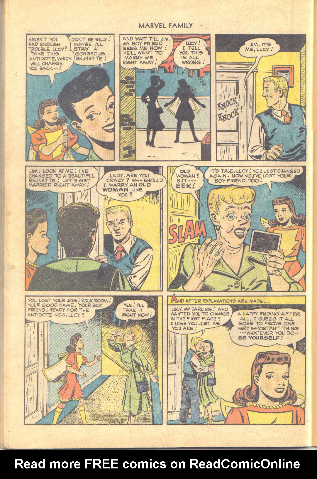 Read online The Marvel Family comic -  Issue #47 - 33