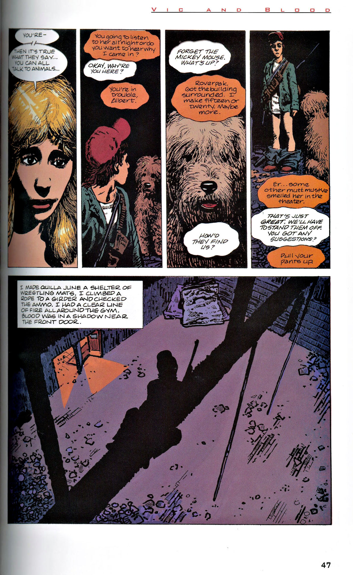 Read online Vic and Blood comic -  Issue # TPB - 48