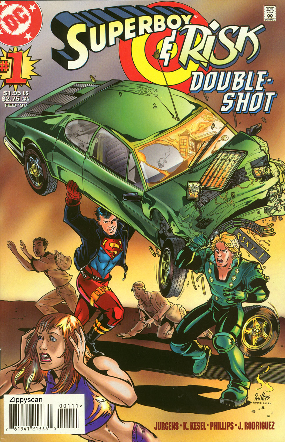 Read online Superboy/Risk Double-Shot comic -  Issue # Full - 1