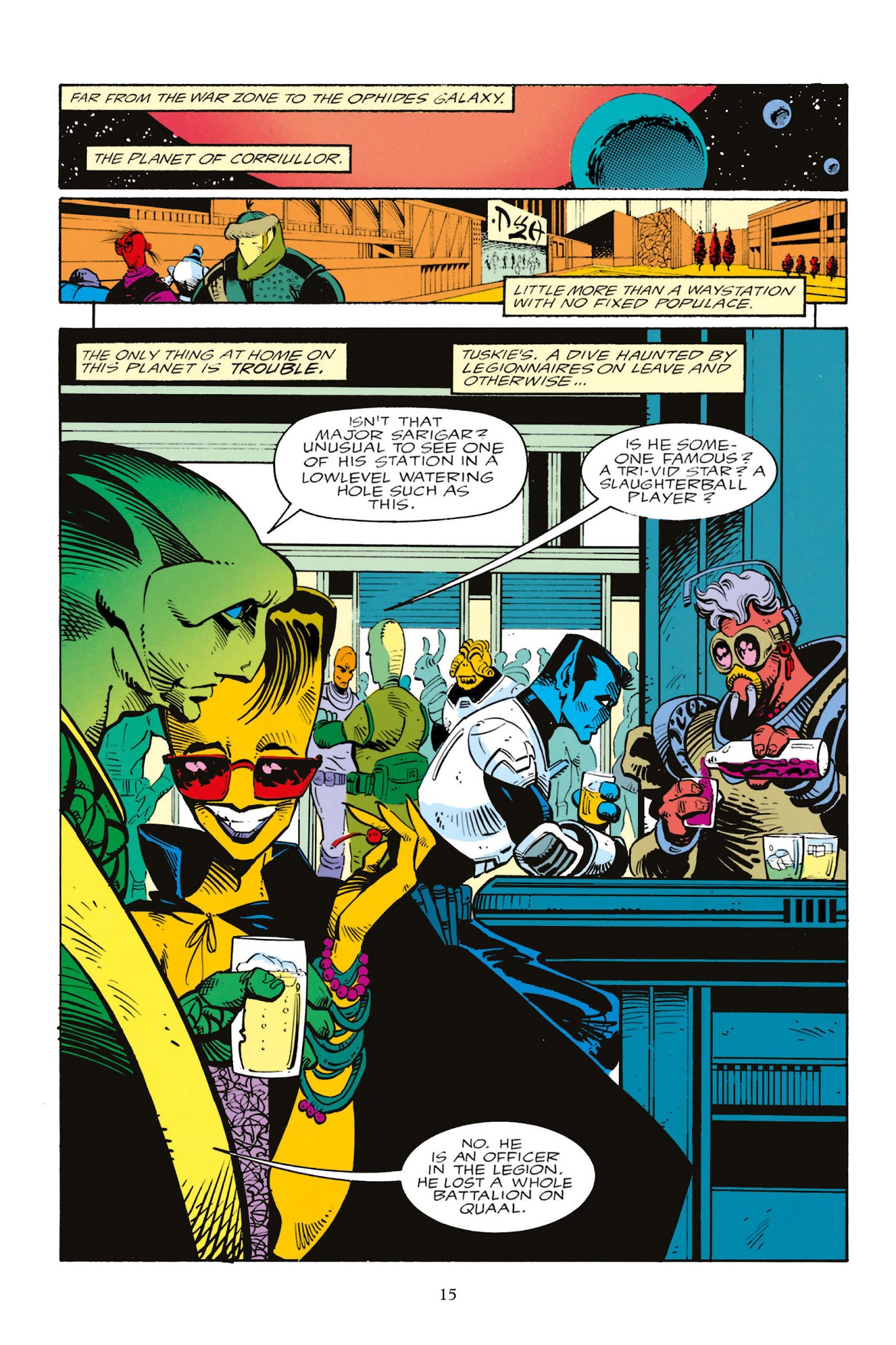 Read online Alien Legion: Dead and Buried comic -  Issue # TPB - 14
