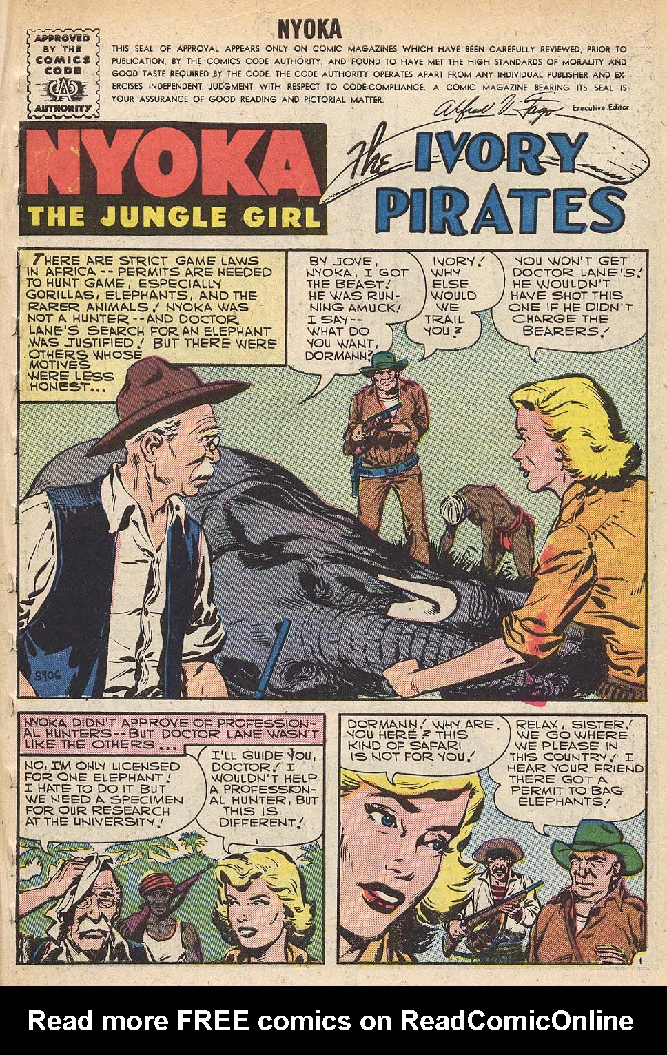 Read online Nyoka the Jungle Girl (1955) comic -  Issue #19 - 3