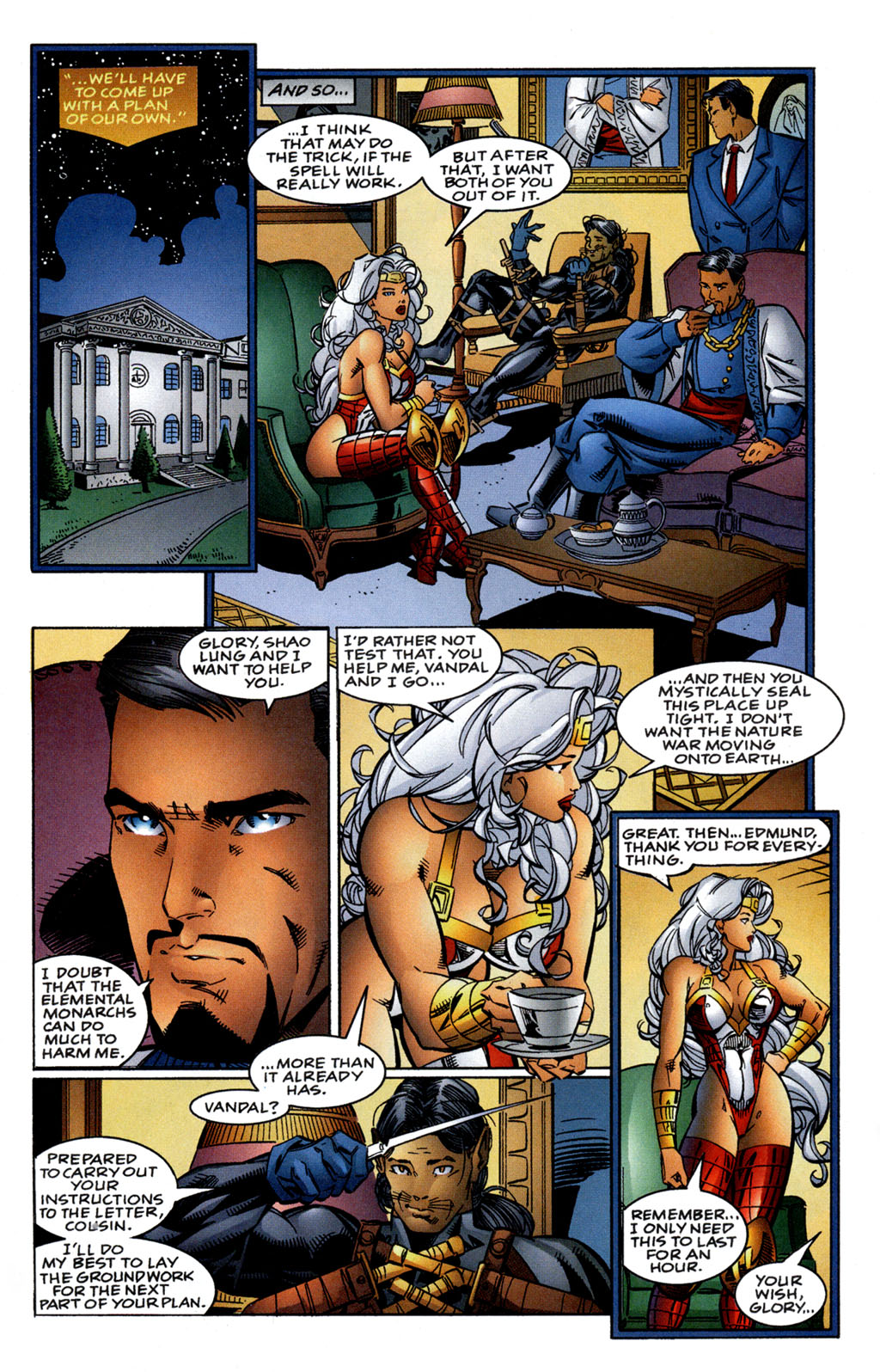 Read online Glory comic -  Issue #21 - 15