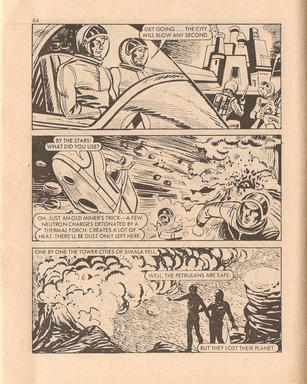 Read online Starblazer comic -  Issue #23 - 64