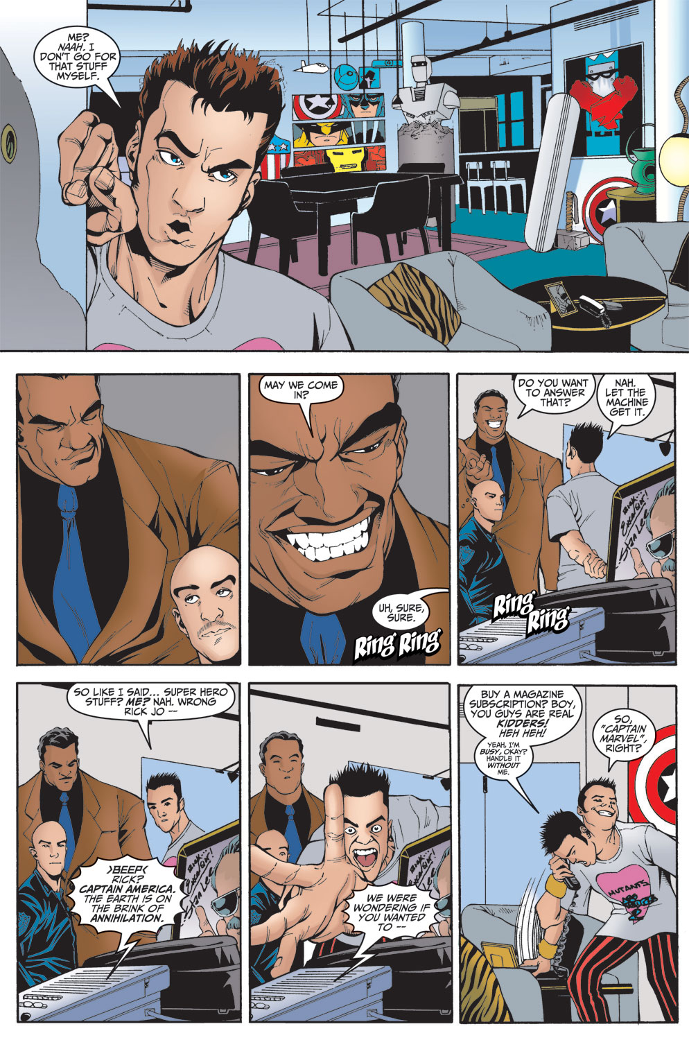 Read online Captain Marvel (1999) comic -  Issue #1 - 4