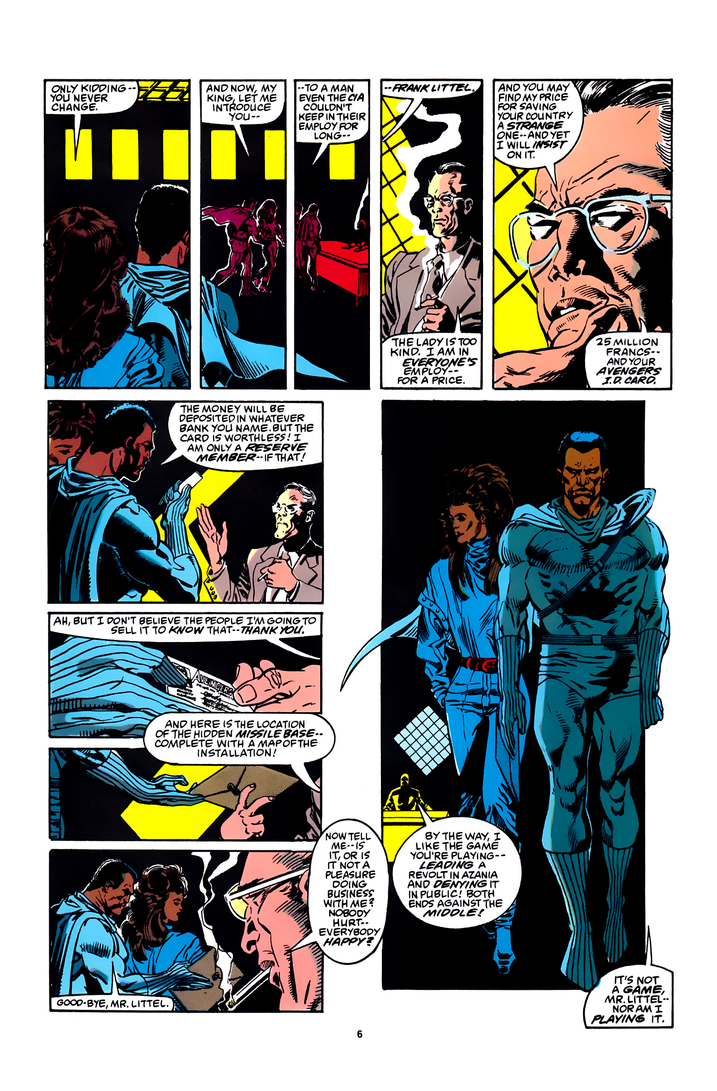 Read online Black Panther (1988) comic -  Issue #3 - 6