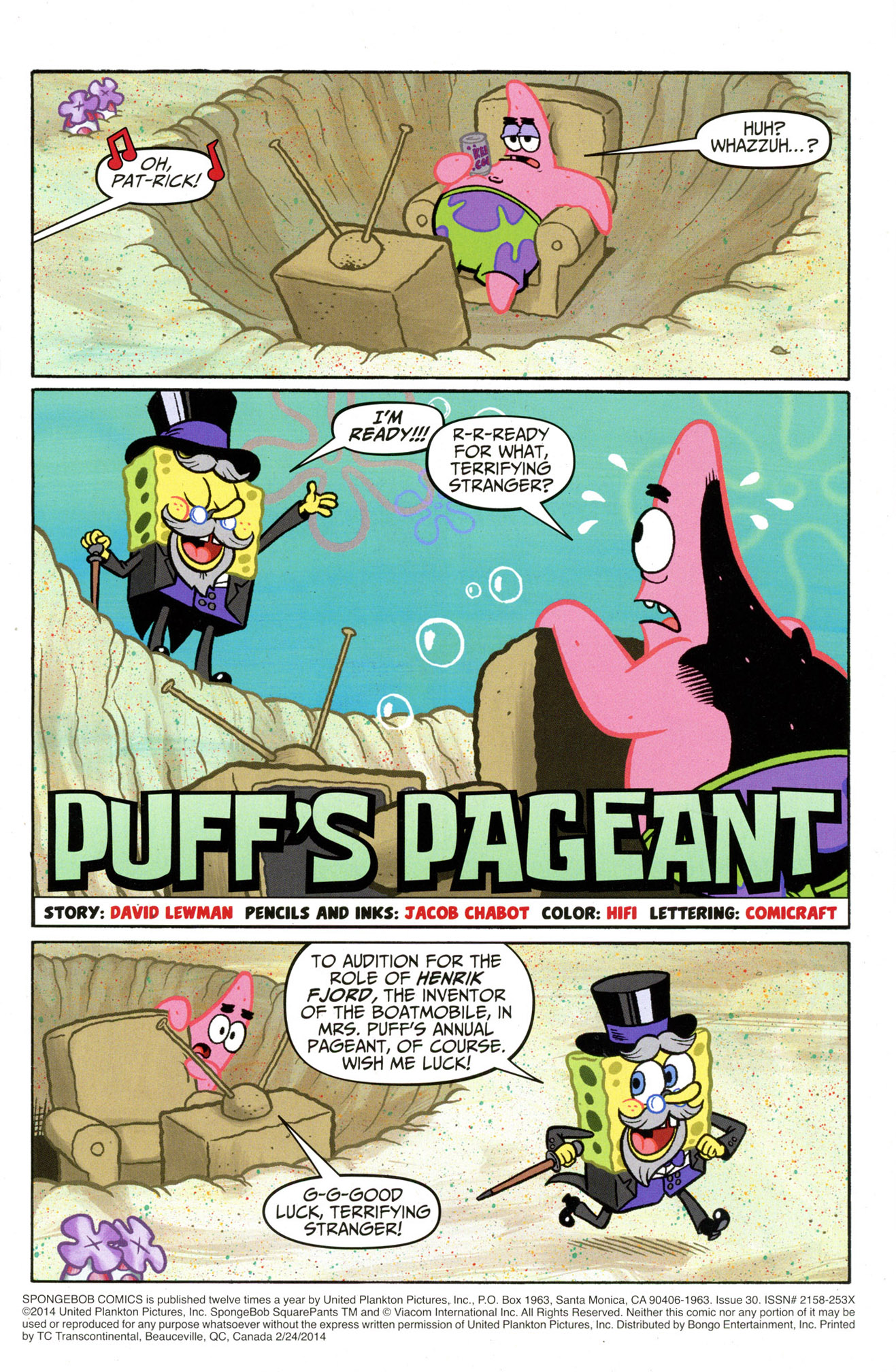 Read online SpongeBob Comics comic -  Issue #30 - 3
