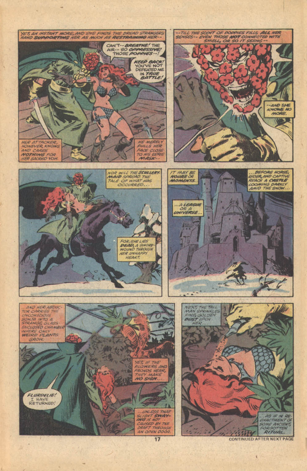 Read online Red Sonja (1977) comic -  Issue #15 - 12