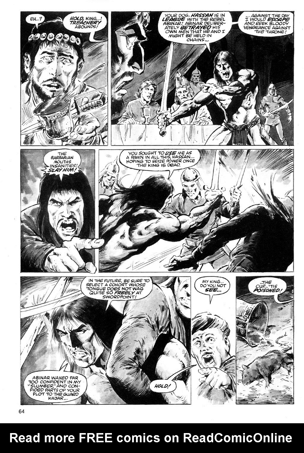 Read online The Savage Sword Of Conan comic -  Issue #91 - 60