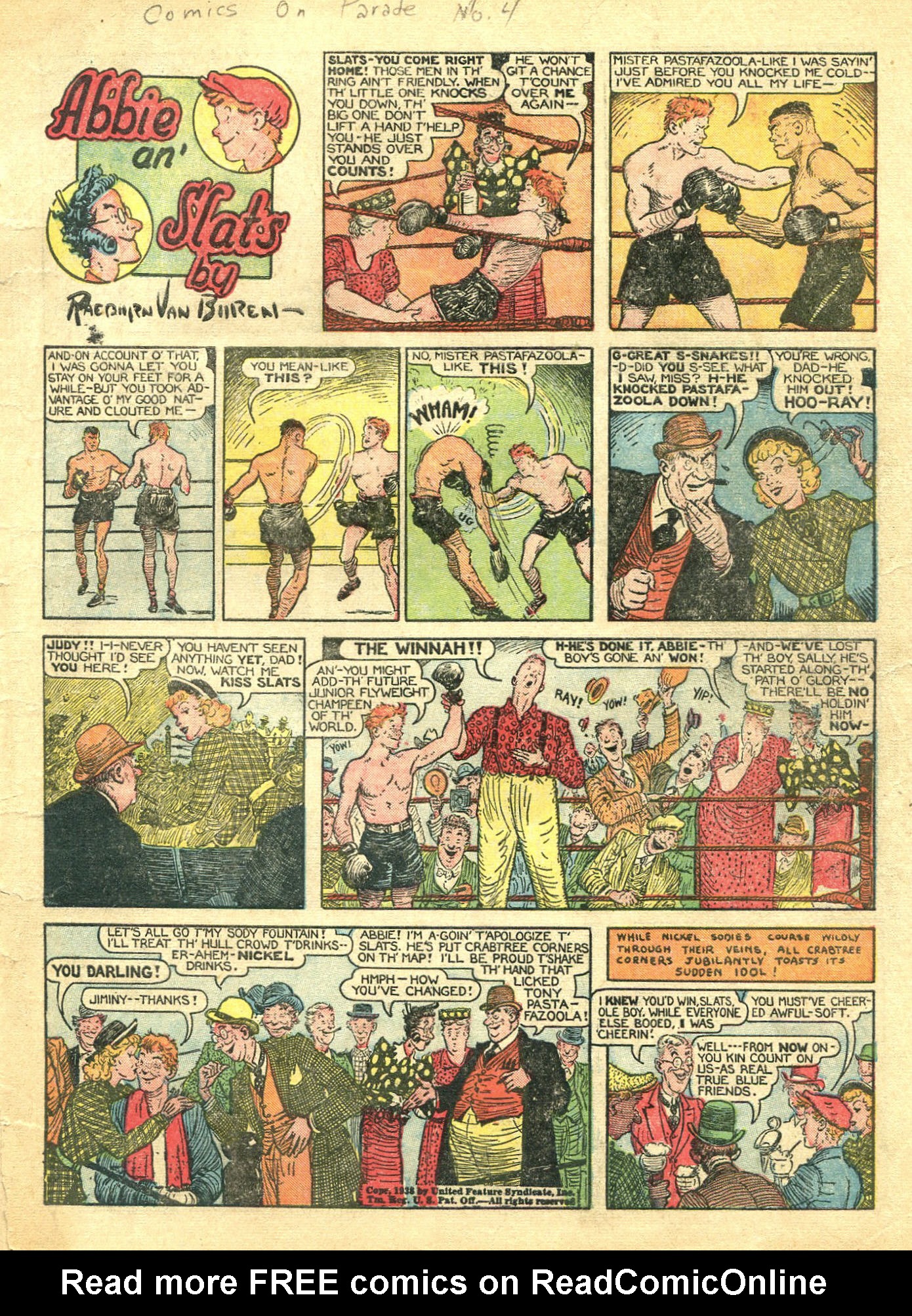 Read online Comics on Parade comic -  Issue #4 - 3