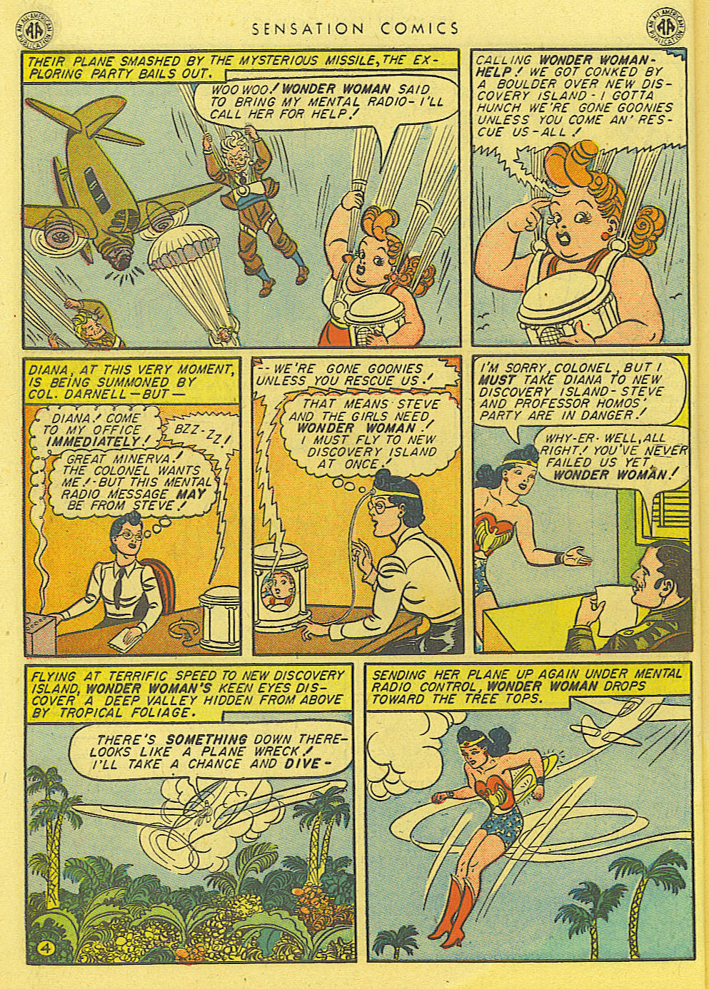 Read online Sensation (Mystery) Comics comic -  Issue #39 - 6