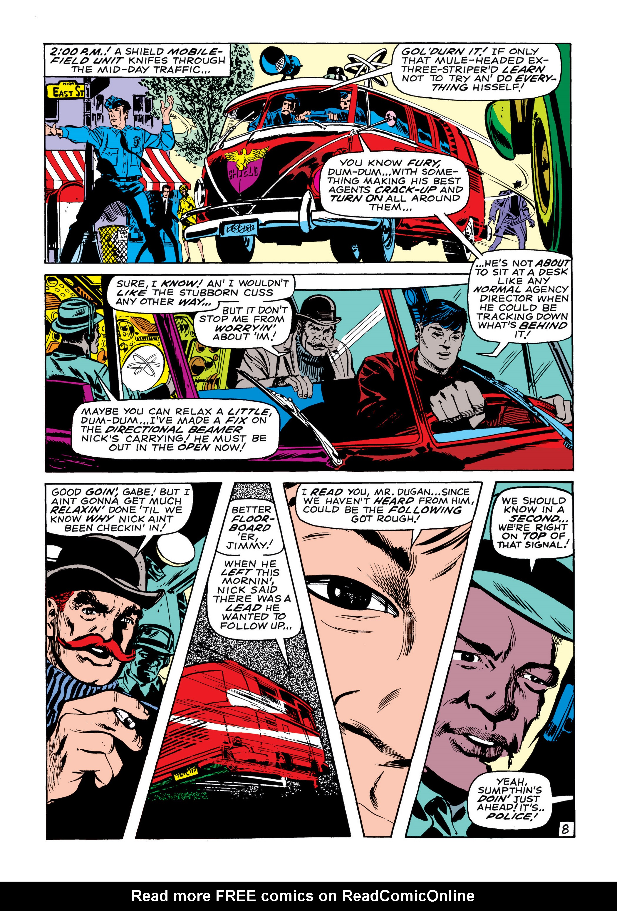 Read online Marvel Masterworks: Nick Fury, Agent of S.H.I.E.L.D. comic -  Issue # TPB 3 (Part 1) - 78