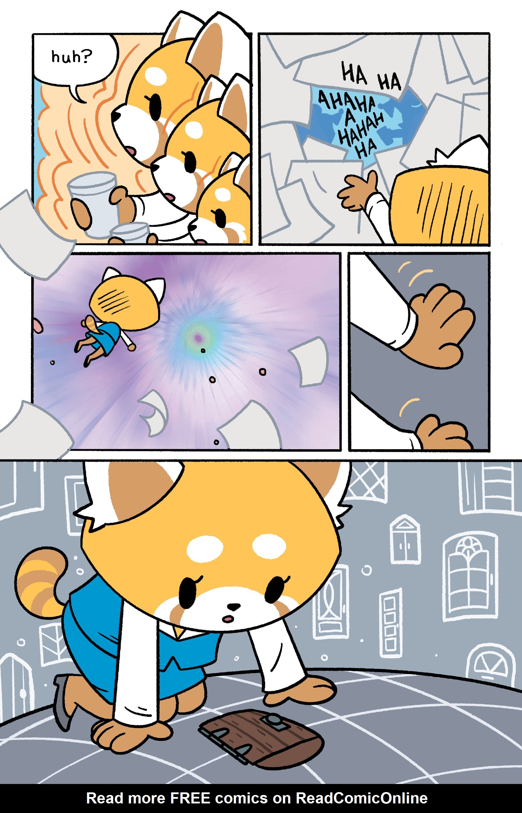 Read online Aggretsuko: Down the Rabbit Hole comic -  Issue # TPB - 17