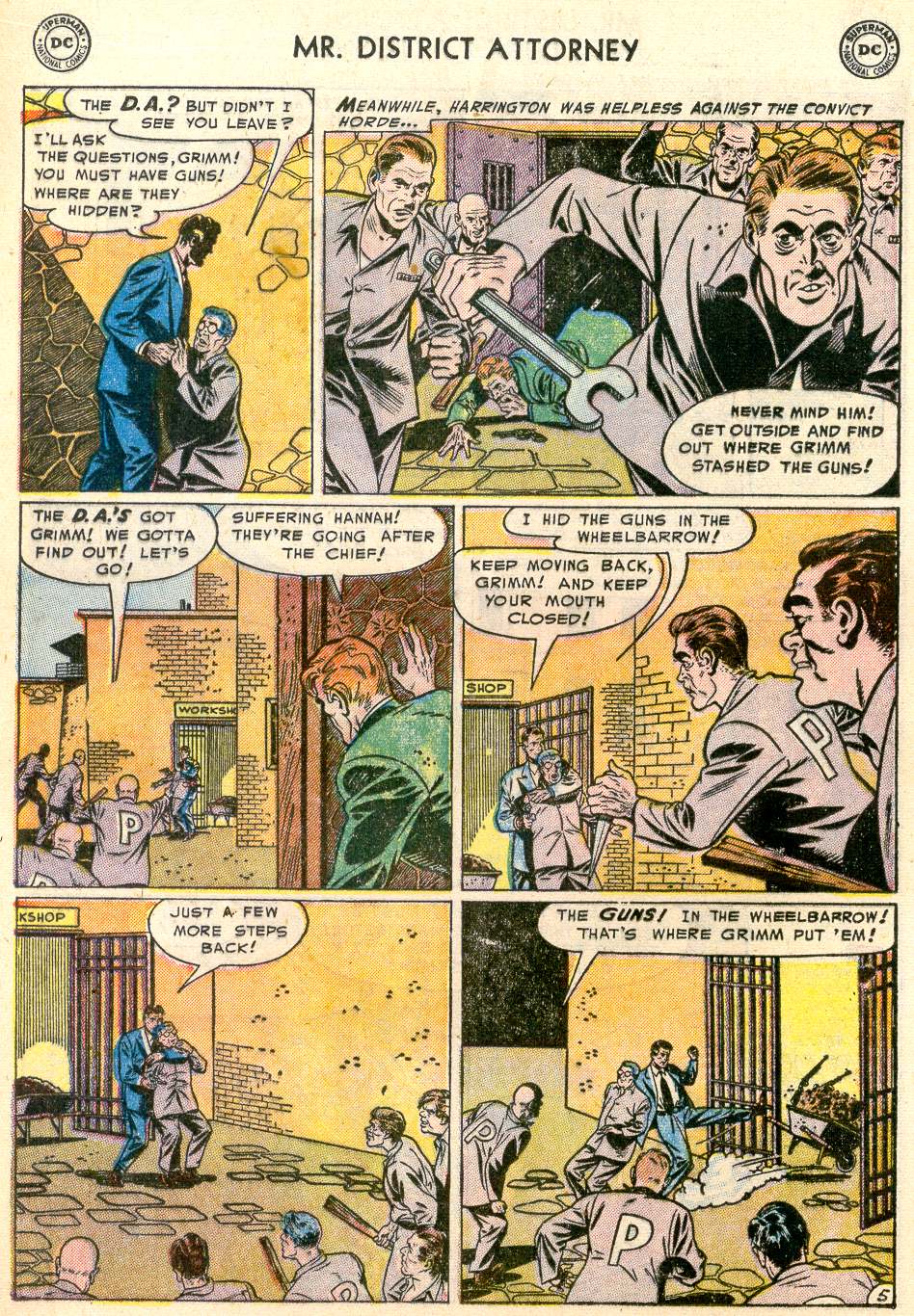 Read online Mr. District Attorney comic -  Issue #37 - 16