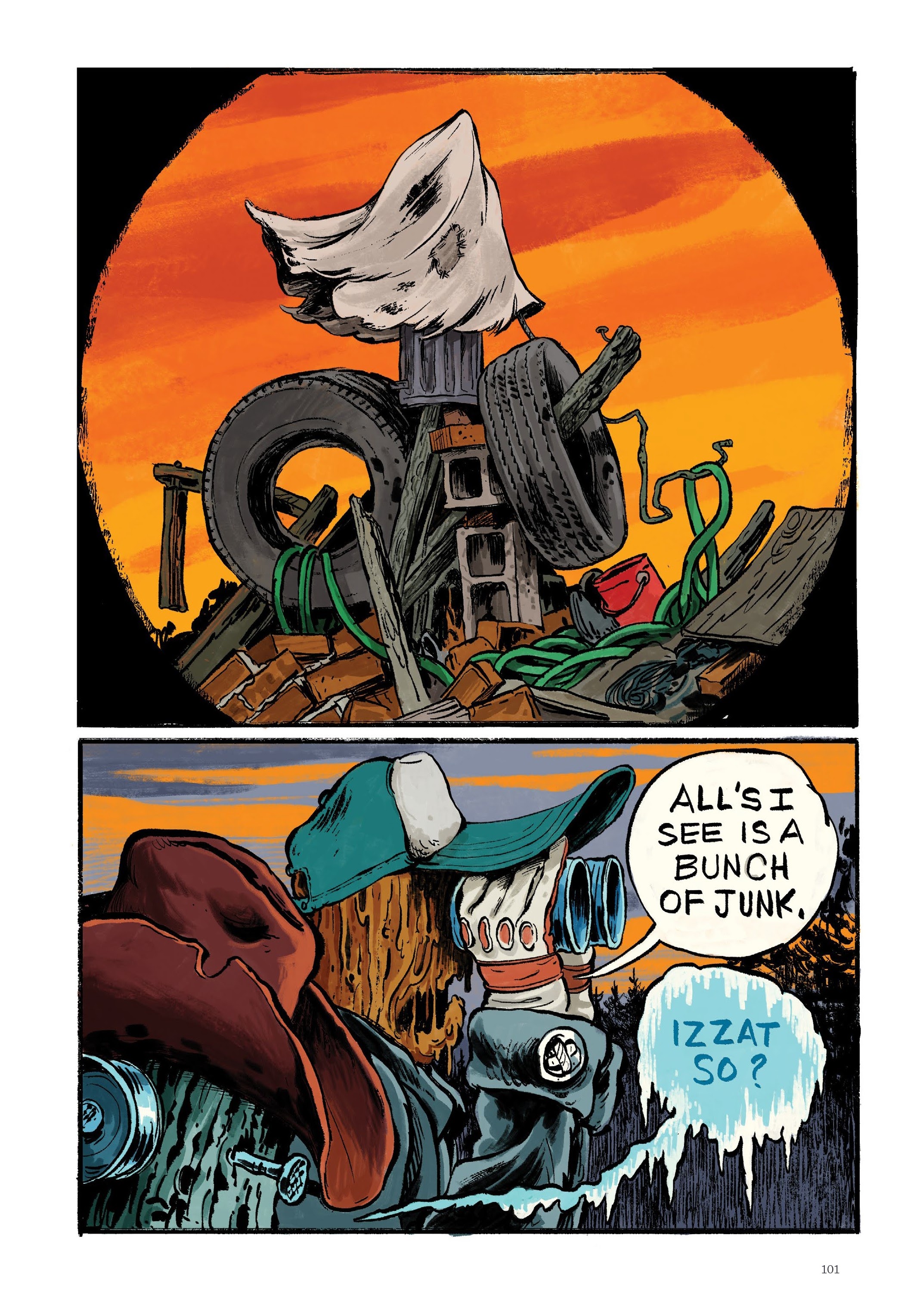 Read online Now: The New Comics Anthology comic -  Issue #6 - 102