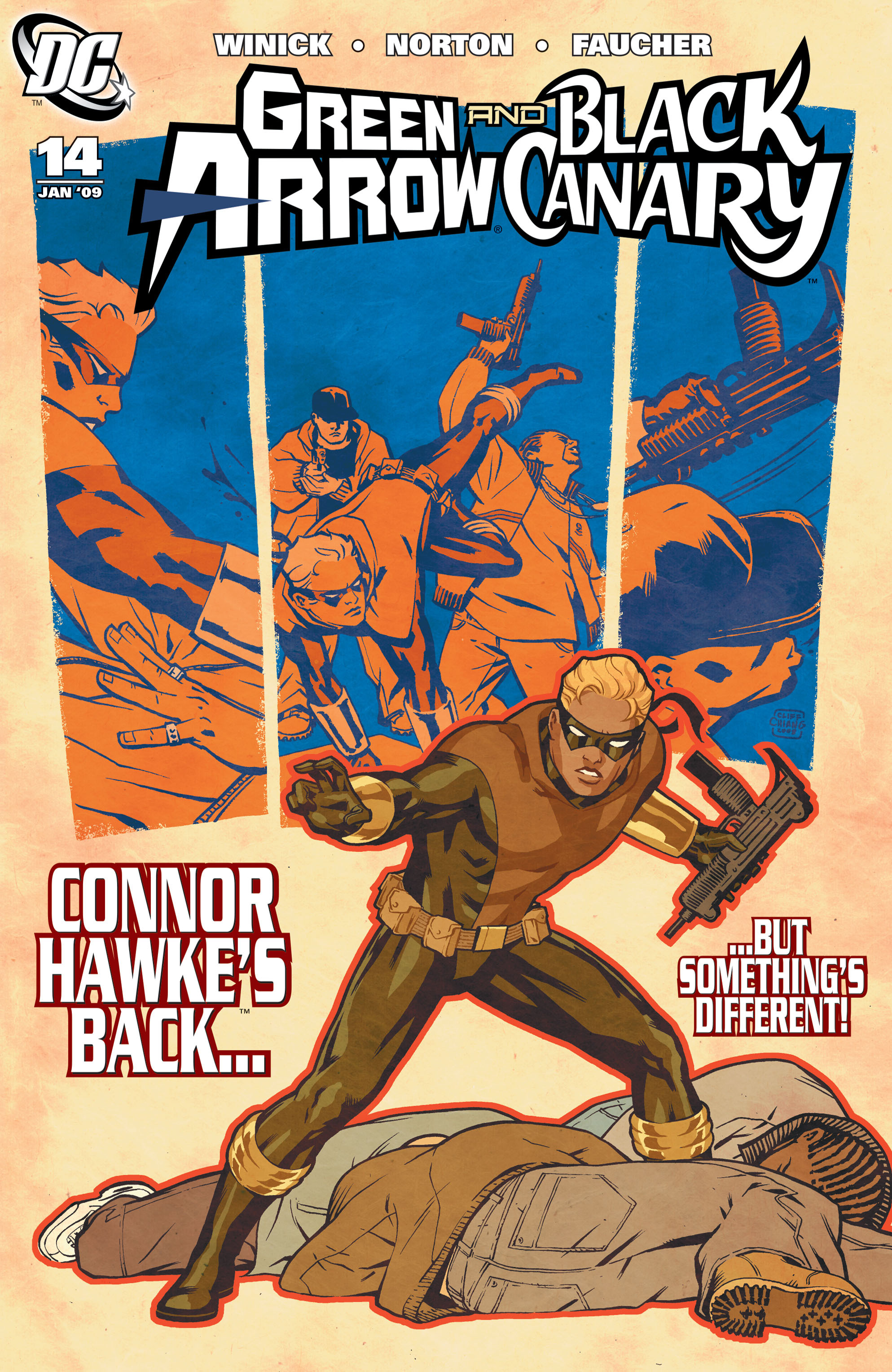 Read online Green Arrow/Black Canary comic -  Issue #14 - 1