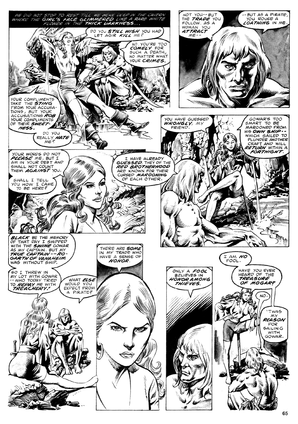 Read online The Savage Sword Of Conan comic -  Issue #73 - 65