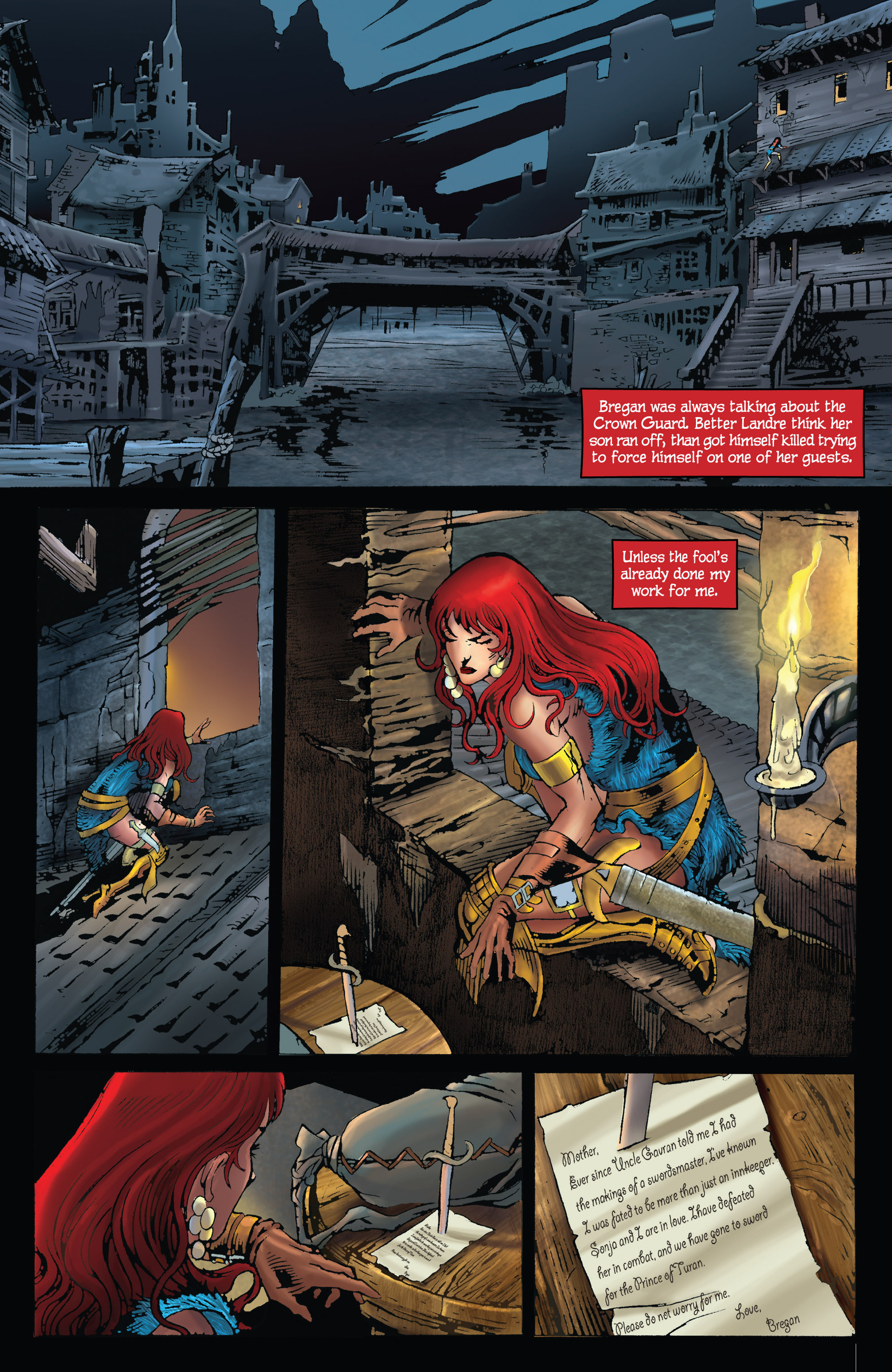 Read online Red Sonja: Unchained comic -  Issue #1 - 8