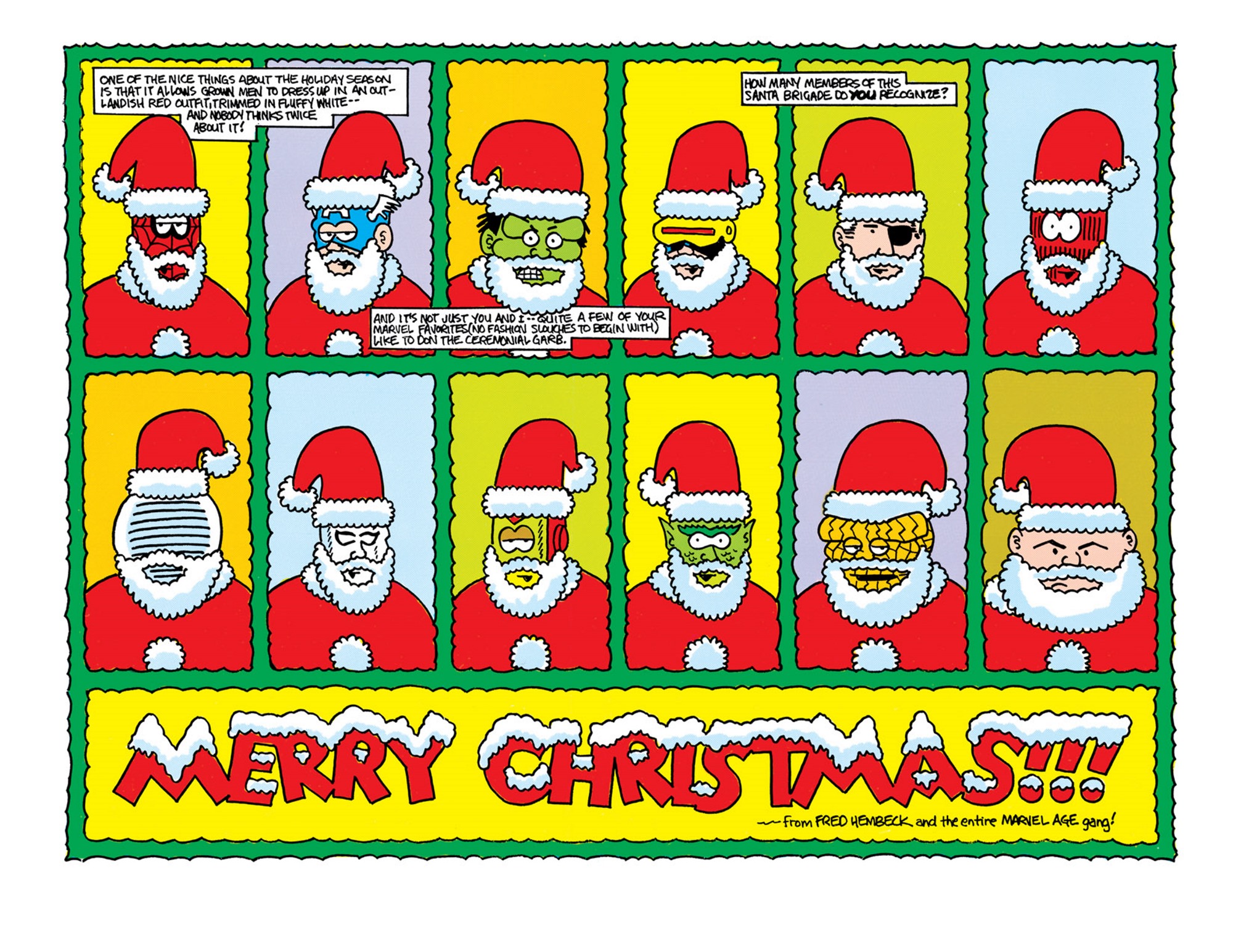 Read online Marvel Holiday Special (1991) comic -  Issue #2007 - 19