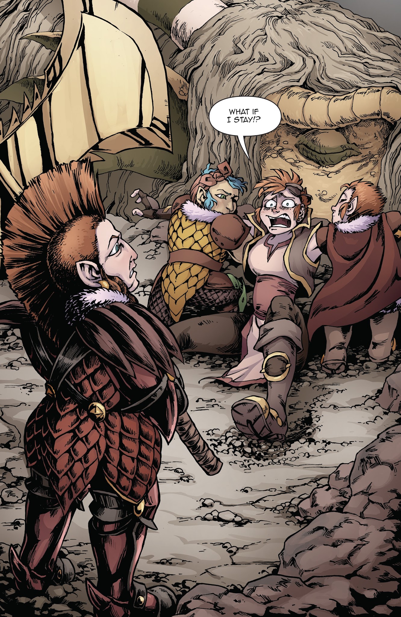 Read online Princeless: Make Yourself (2017) comic -  Issue #2 - 24