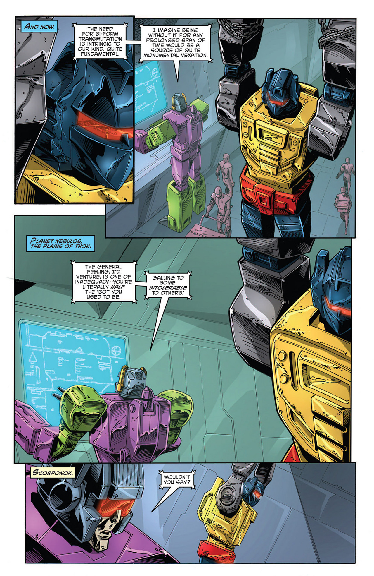 Read online The Transformers: Regeneration One comic -  Issue #86 - 7