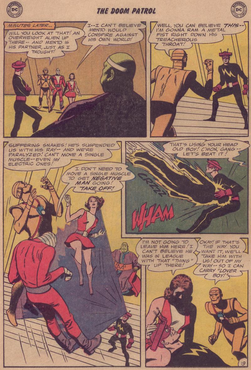 Read online Doom Patrol (1964) comic -  Issue #91 - 21