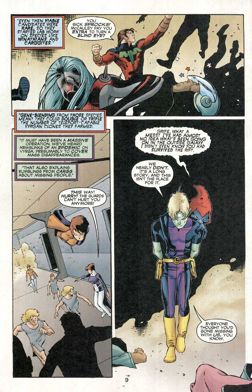 Read online The Legion comic -  Issue #4 - 10