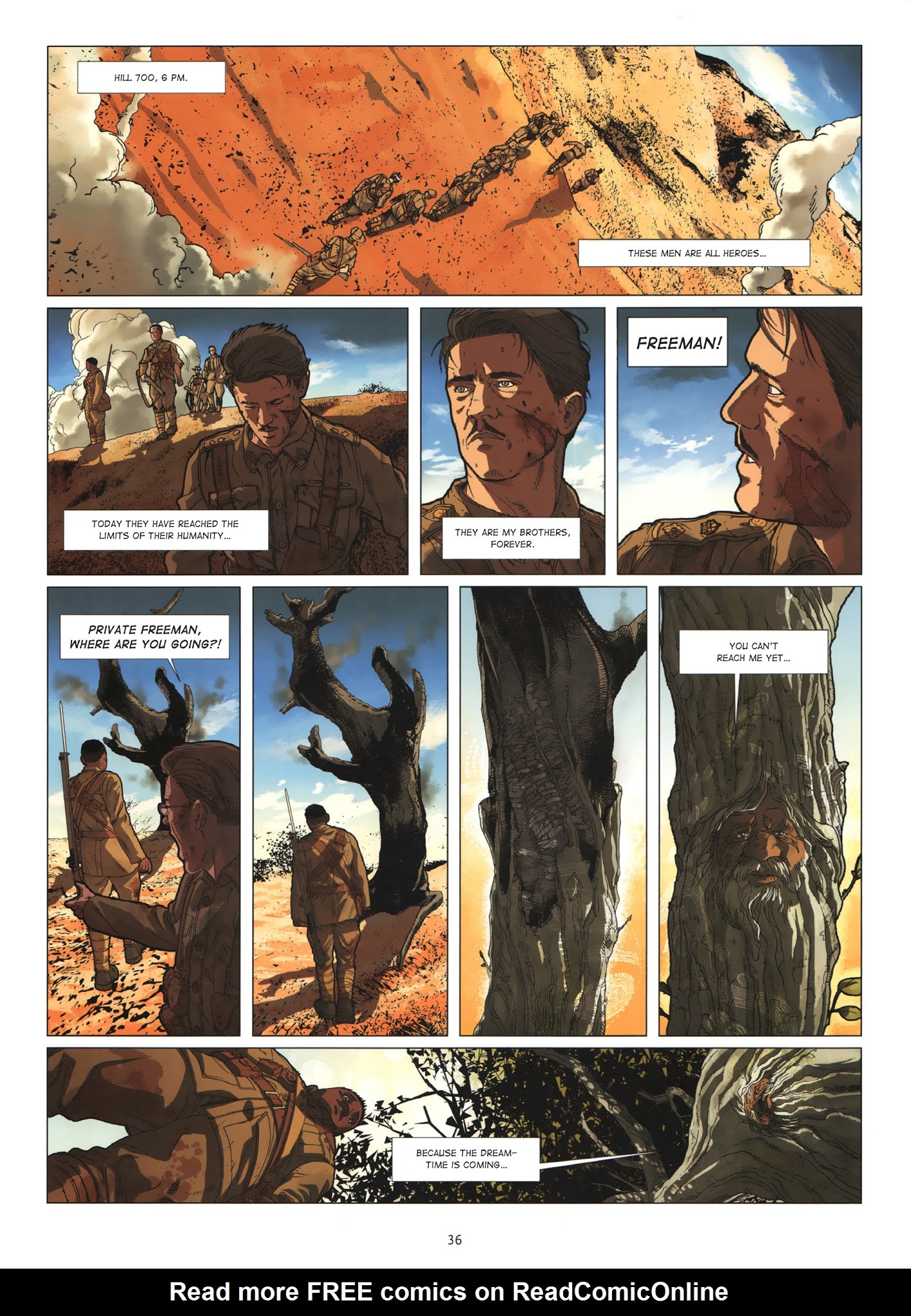 Read online Dreamtime comic -  Issue #1 - 38