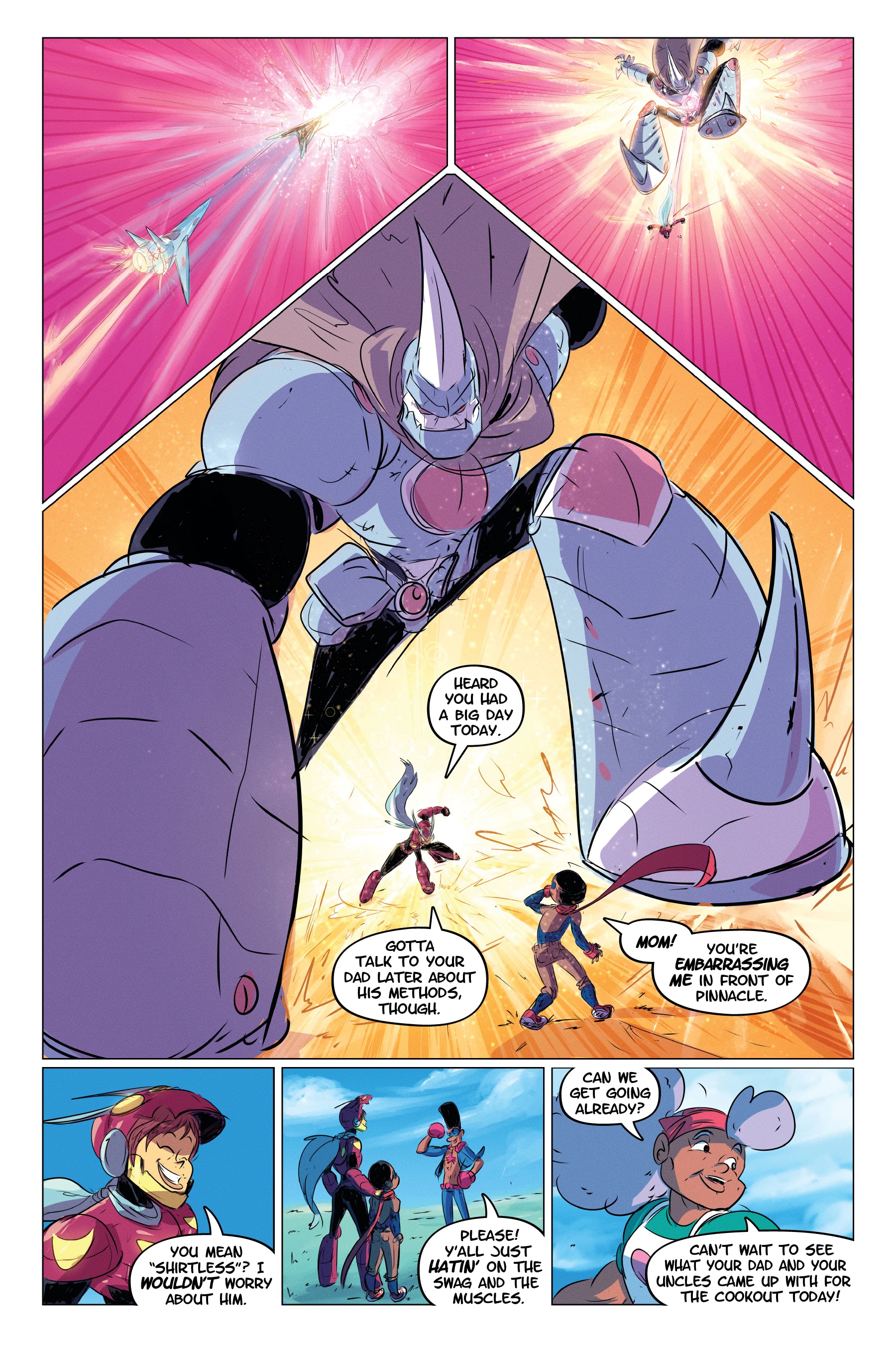 Read online Pax Samson: The Cookout comic -  Issue # TPB (Part 1) - 25