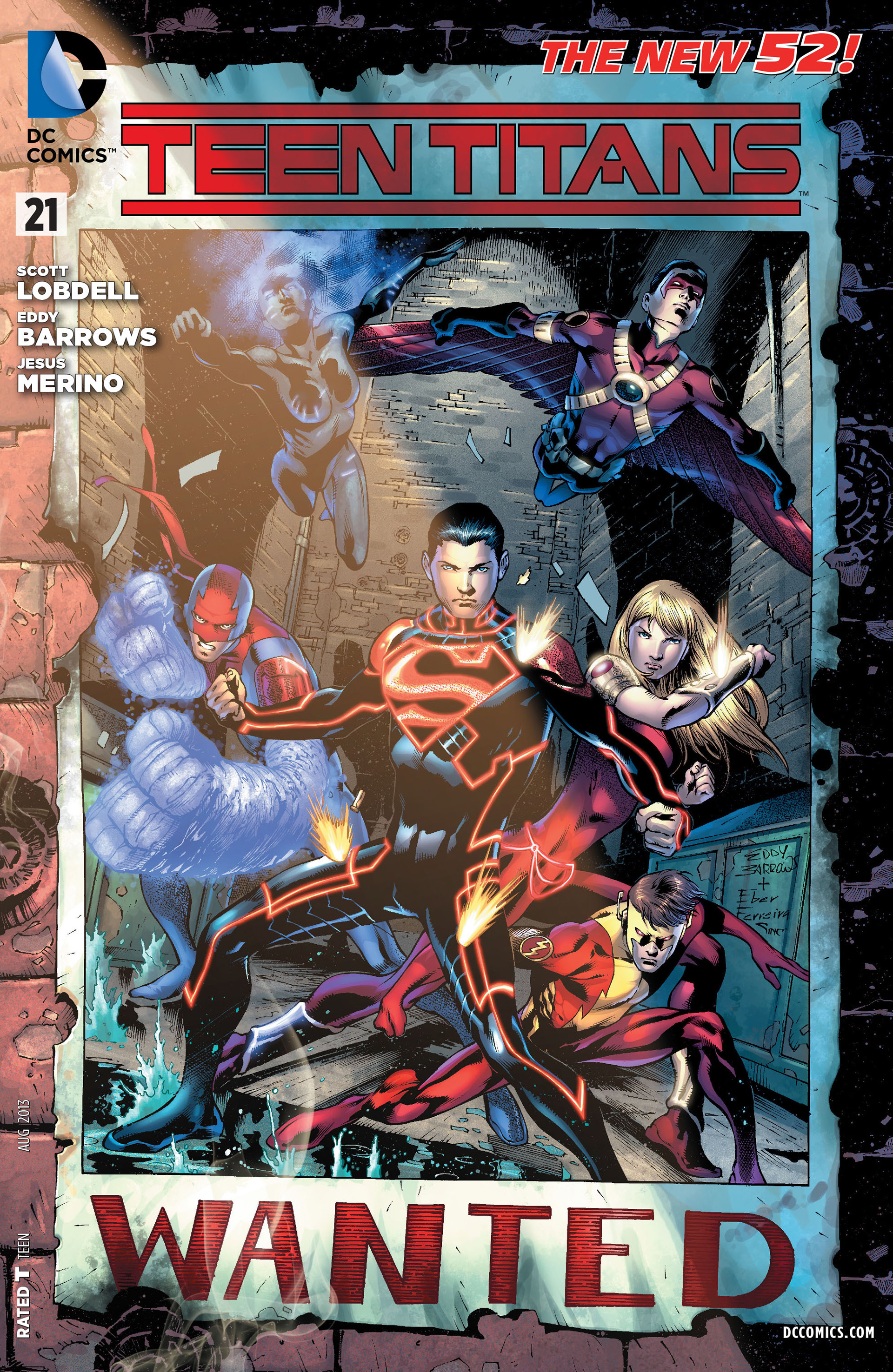 Read online Teen Titans (2011) comic -  Issue #21 - 1