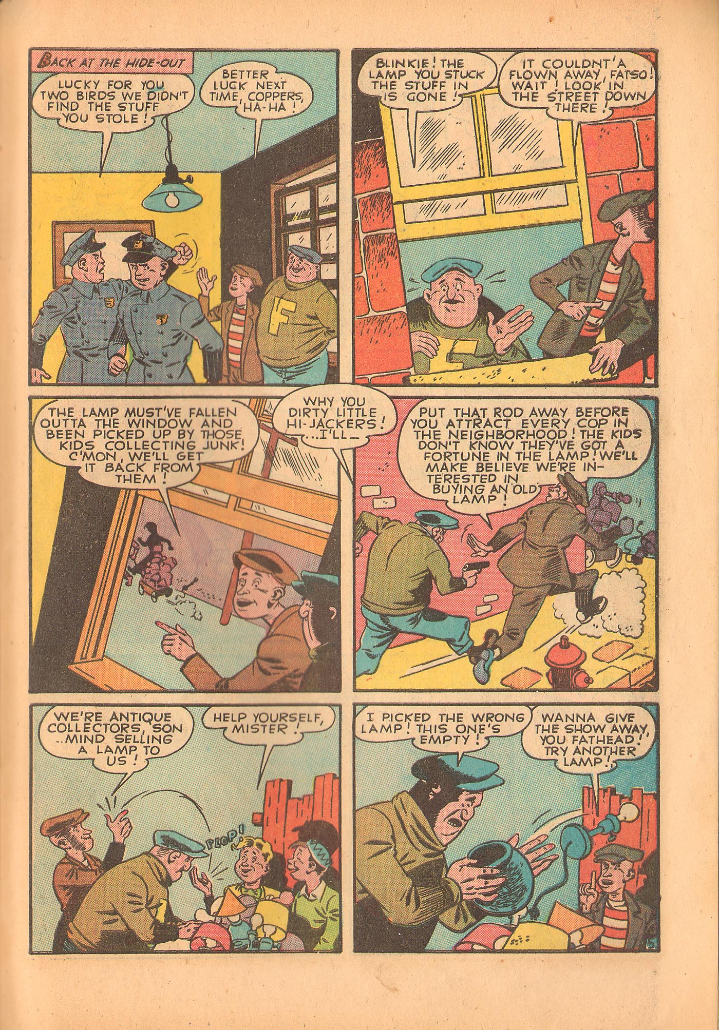 Read online Rocket Kelly (1945) comic -  Issue #4 - 47