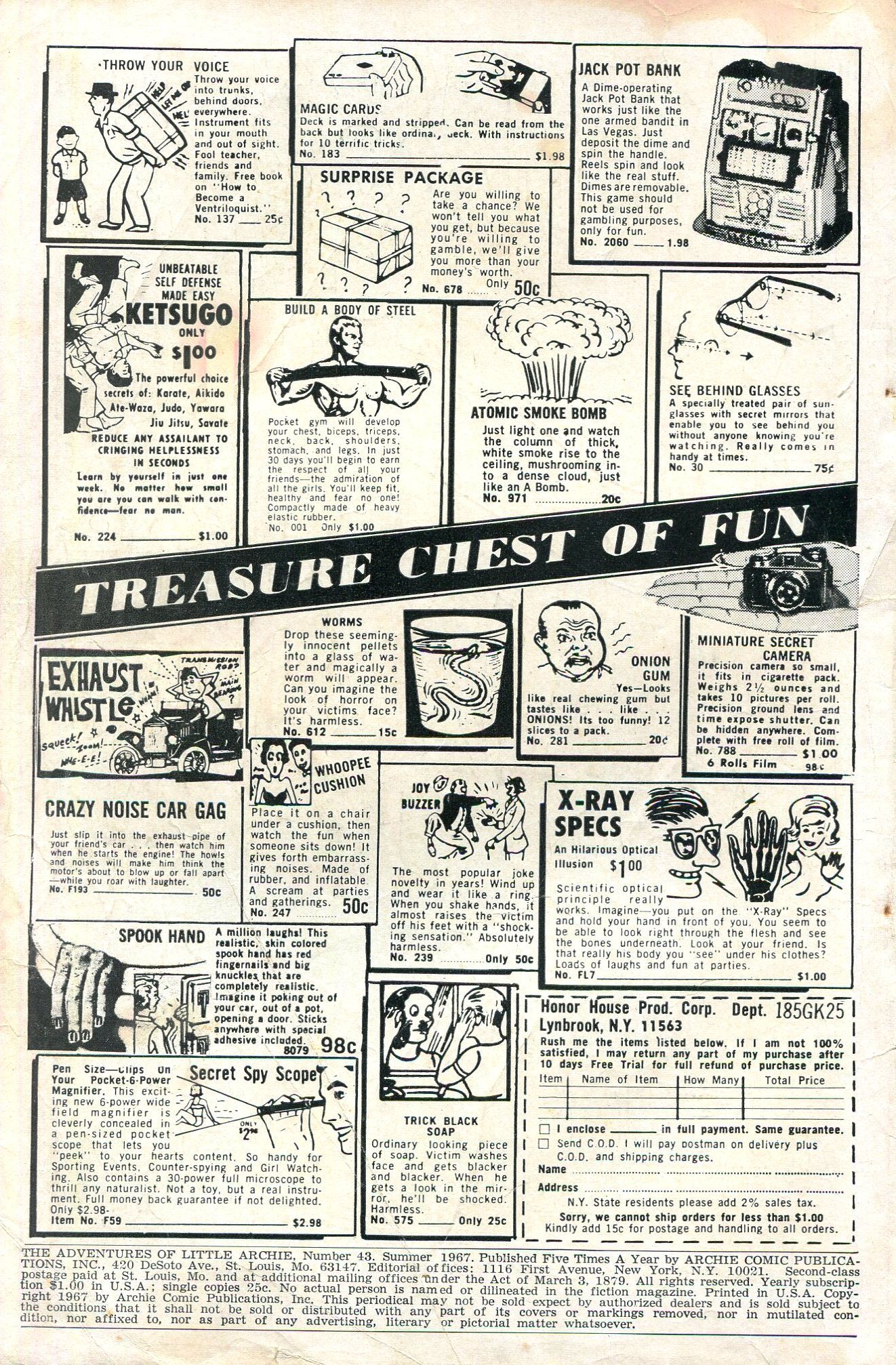 Read online The Adventures of Little Archie comic -  Issue #43 - 2