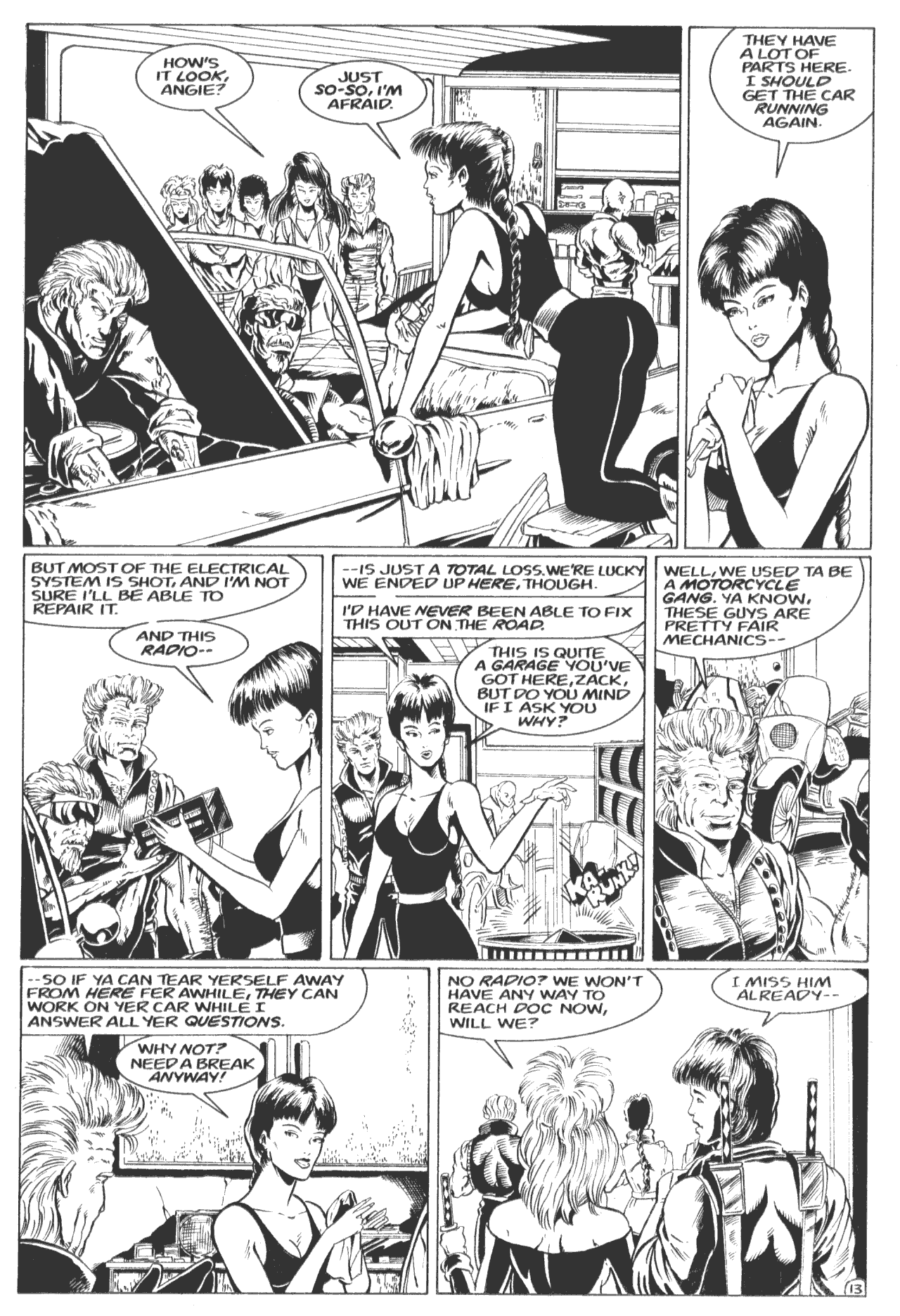 Read online Ex-Mutants (1986) comic -  Issue #2 - 15