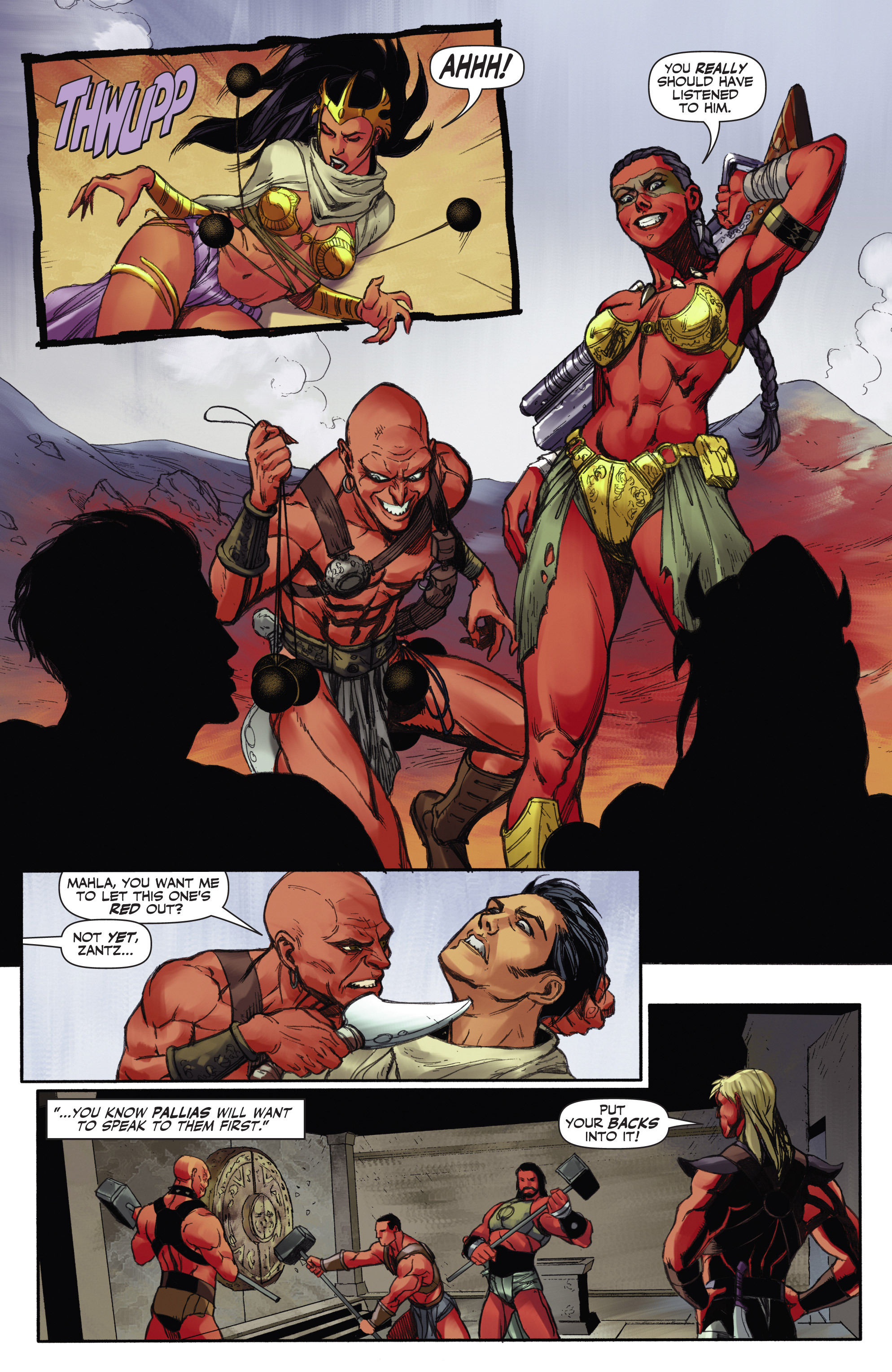 Read online John Carter, Warlord of Mars (2014) comic -  Issue #11 - 13