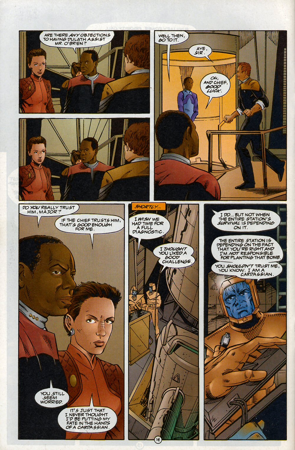 Read online Star Trek: Deep Space Nine (1993) comic -  Issue #9 - 16