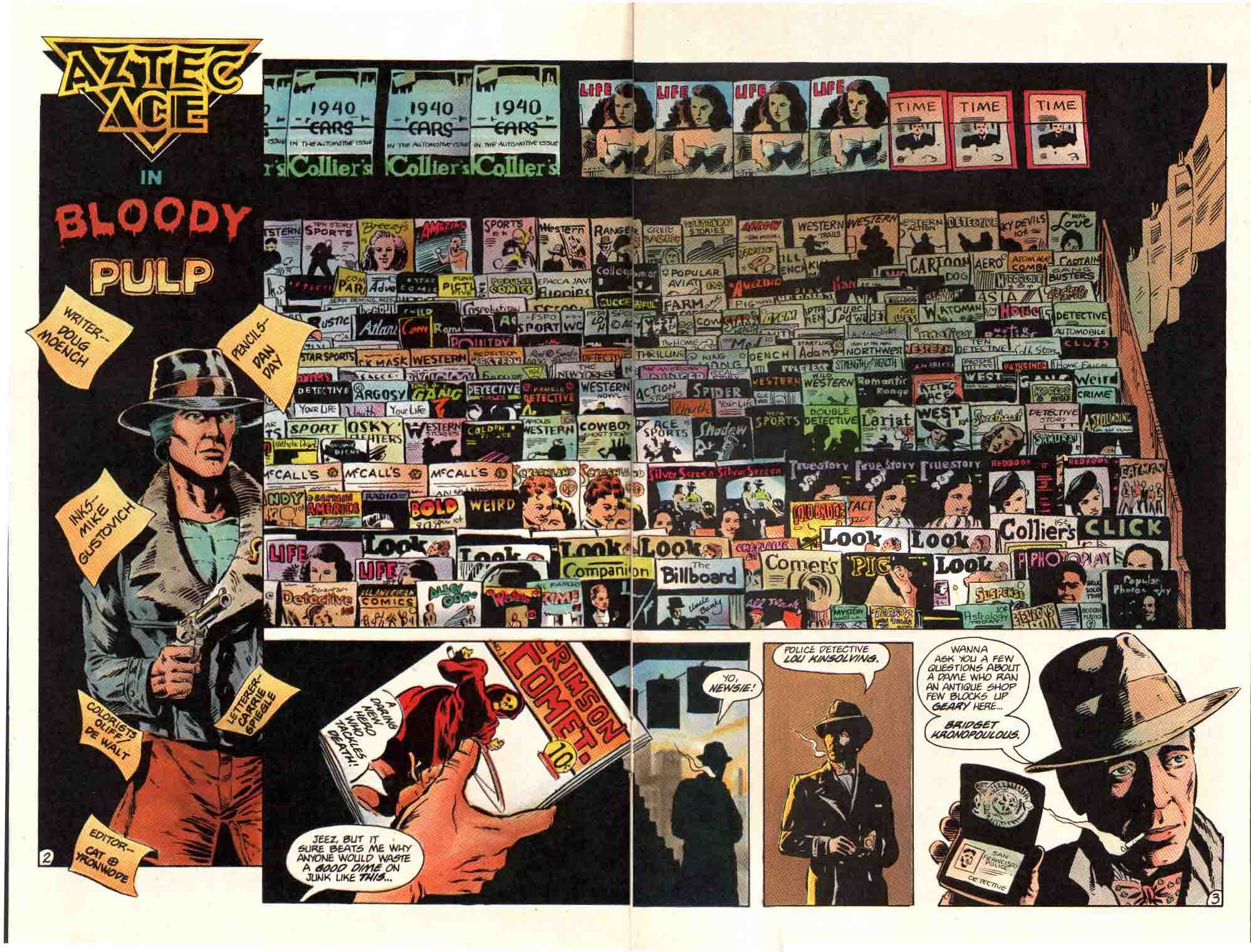 Read online Aztec Ace comic -  Issue #12 - 4