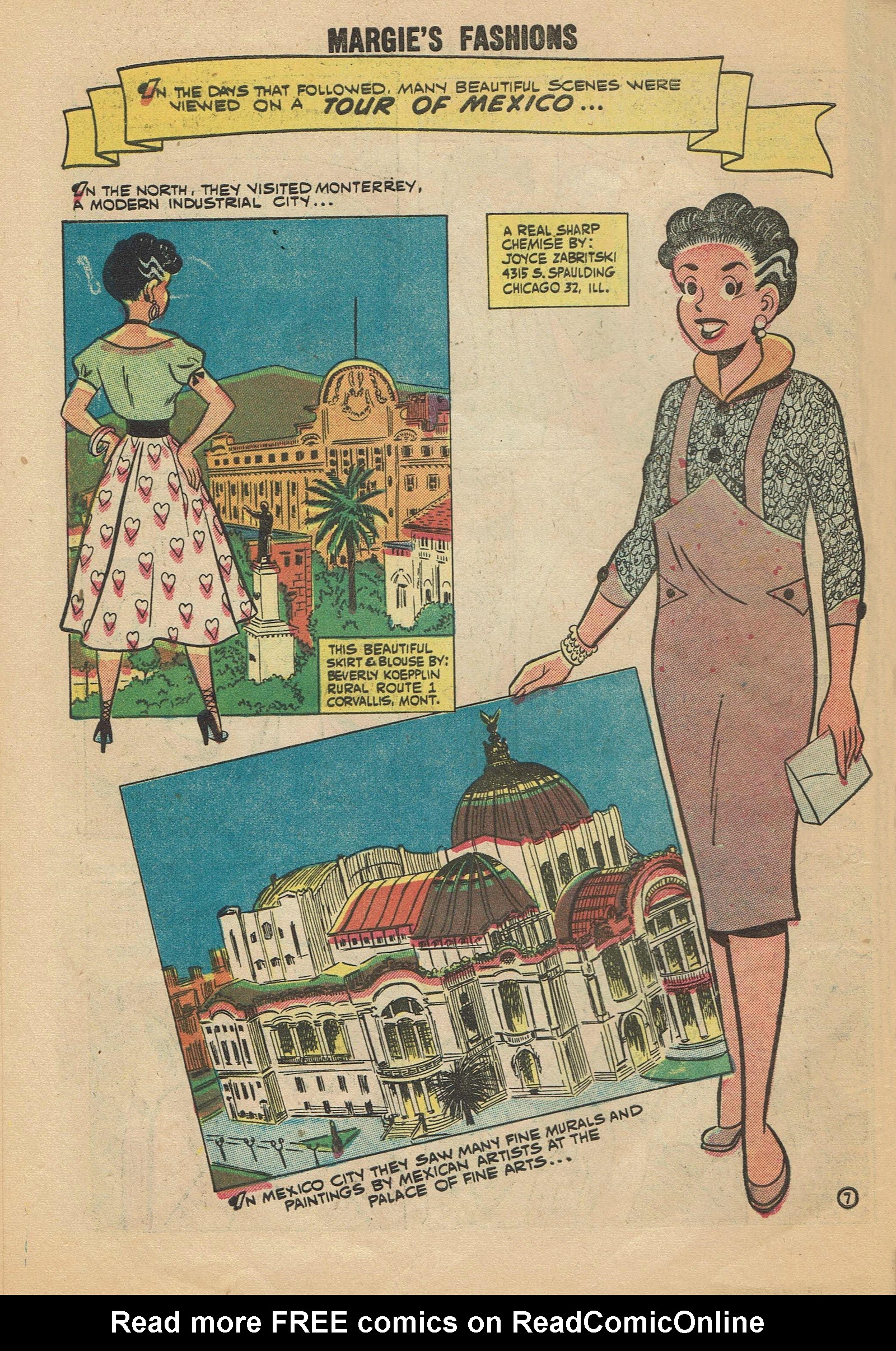 Read online My Little Margie's Fashions comic -  Issue #3 - 10
