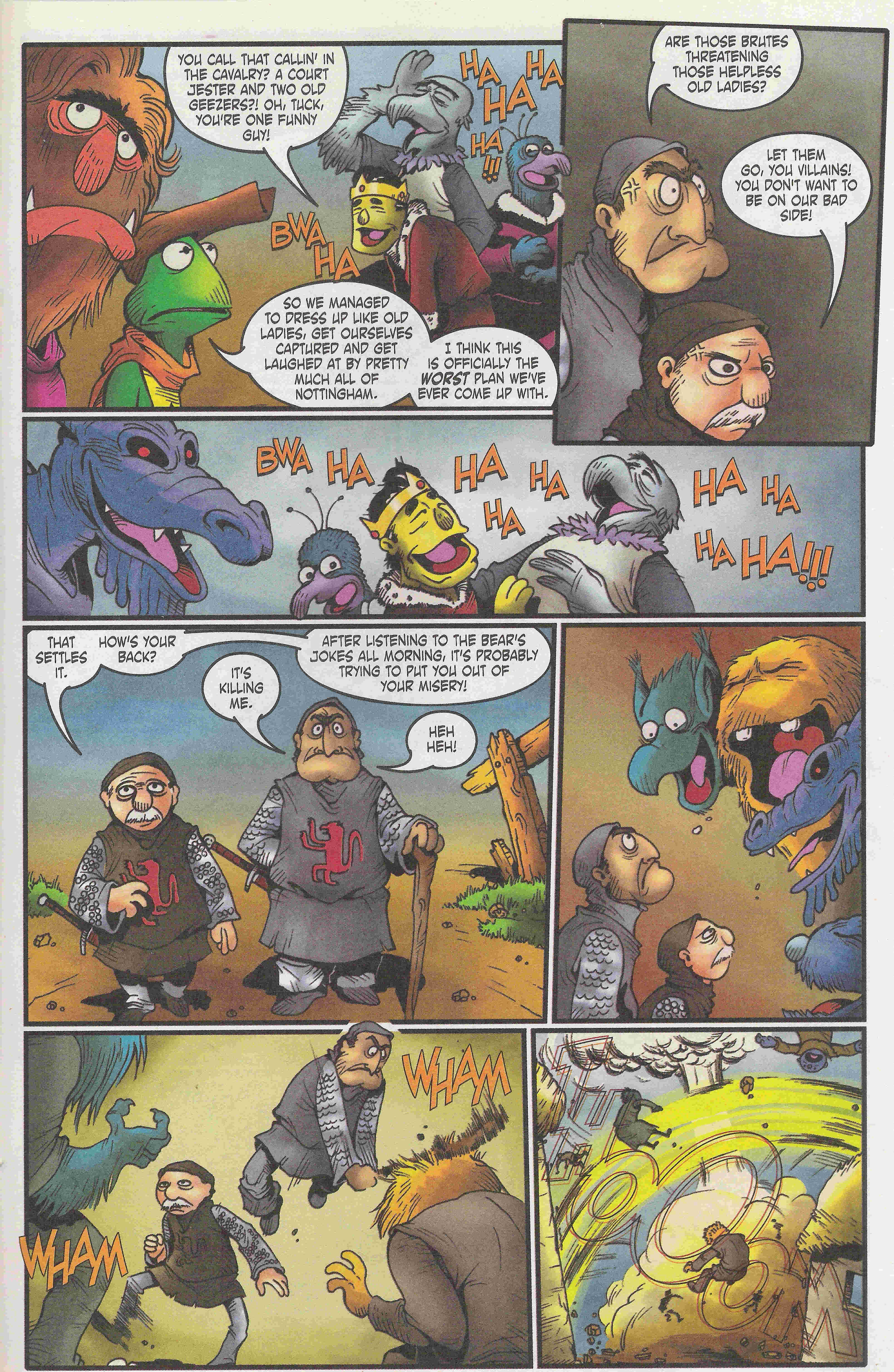 Read online Muppet Robin Hood comic -  Issue #4 - 22