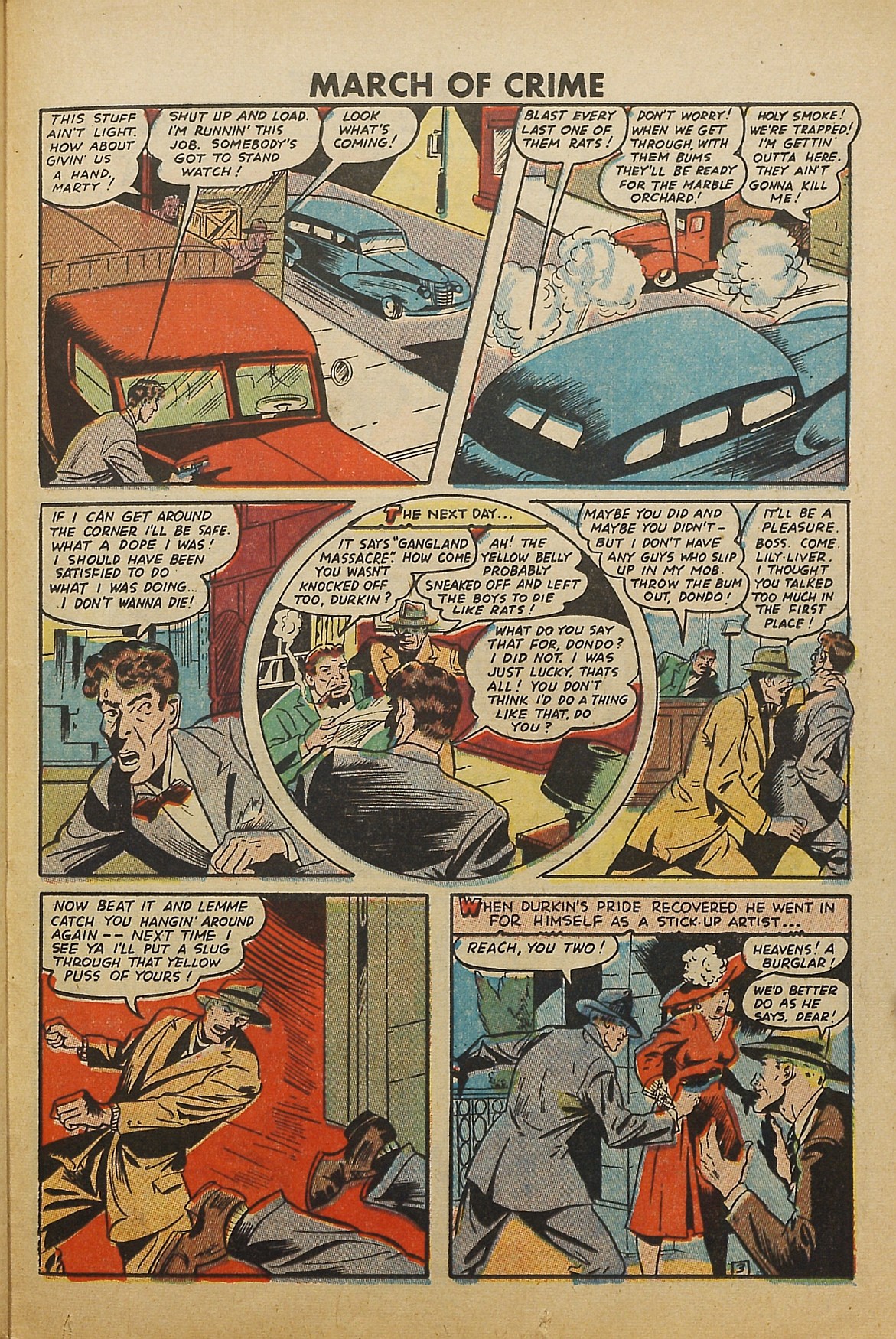 Read online March of Crime comic -  Issue #1 - 25